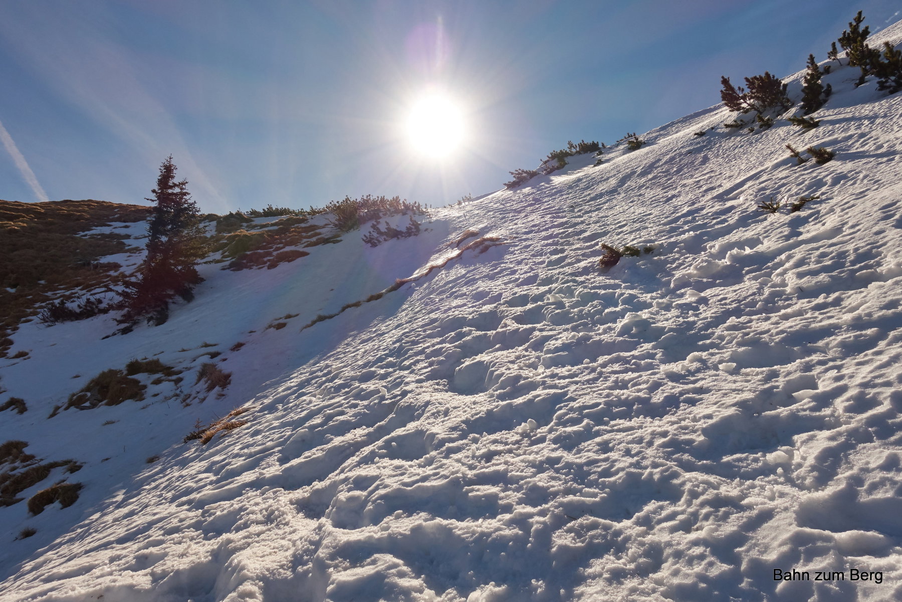 Der Fadensteig am Schneeberg