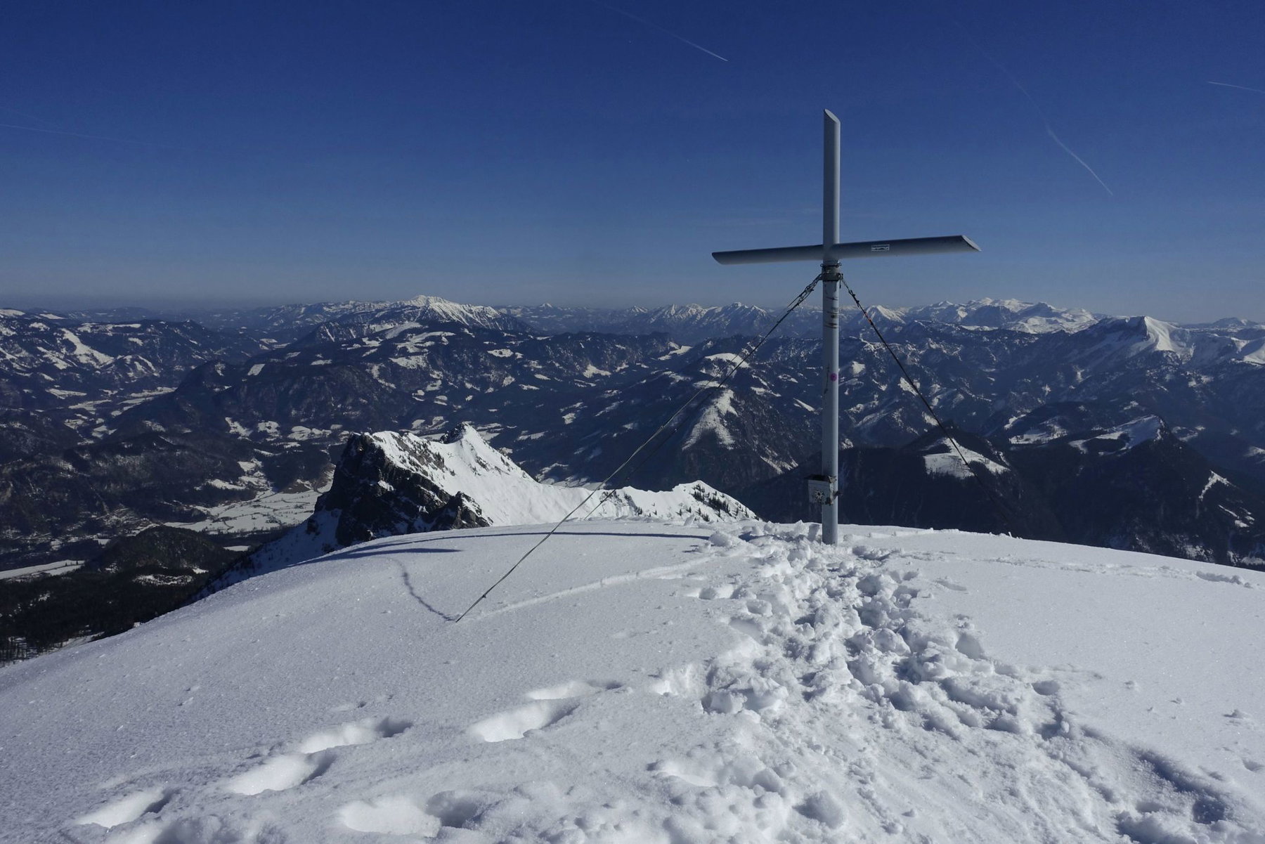 Gipfel Tamischbachturm (Skitour) &copy; Peter Backé