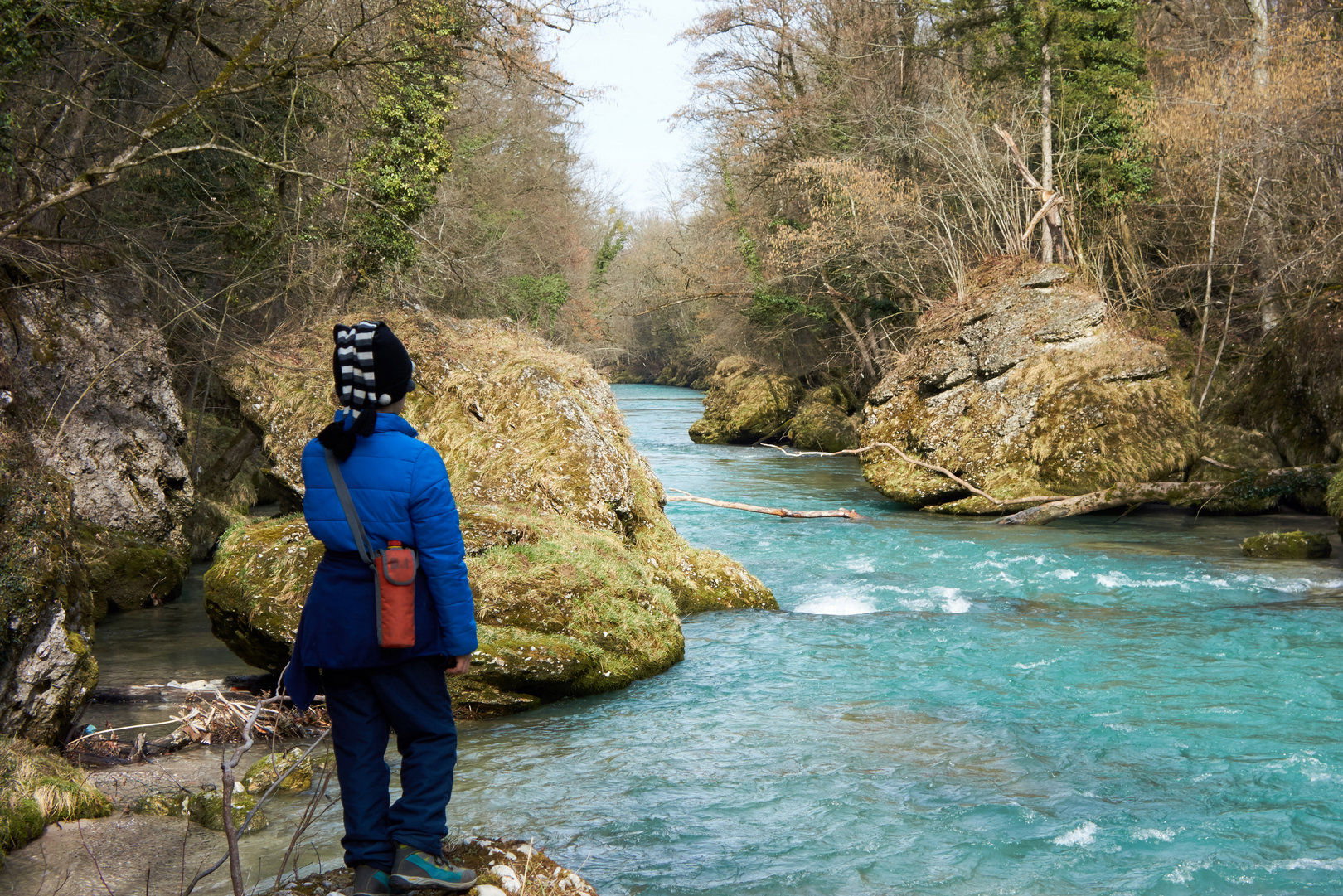 Blick flussabwärts