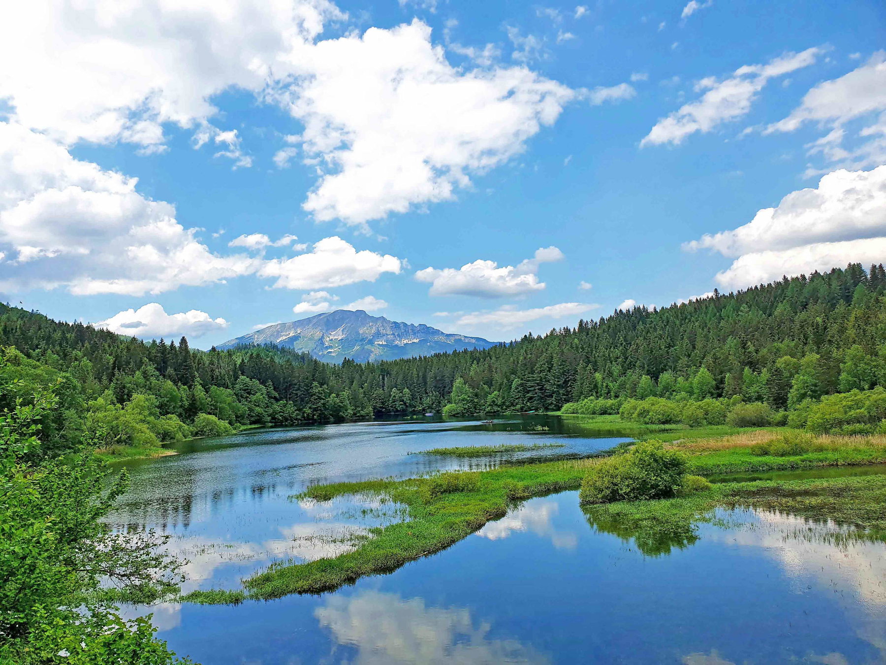 Runde um den Erlaufstausee