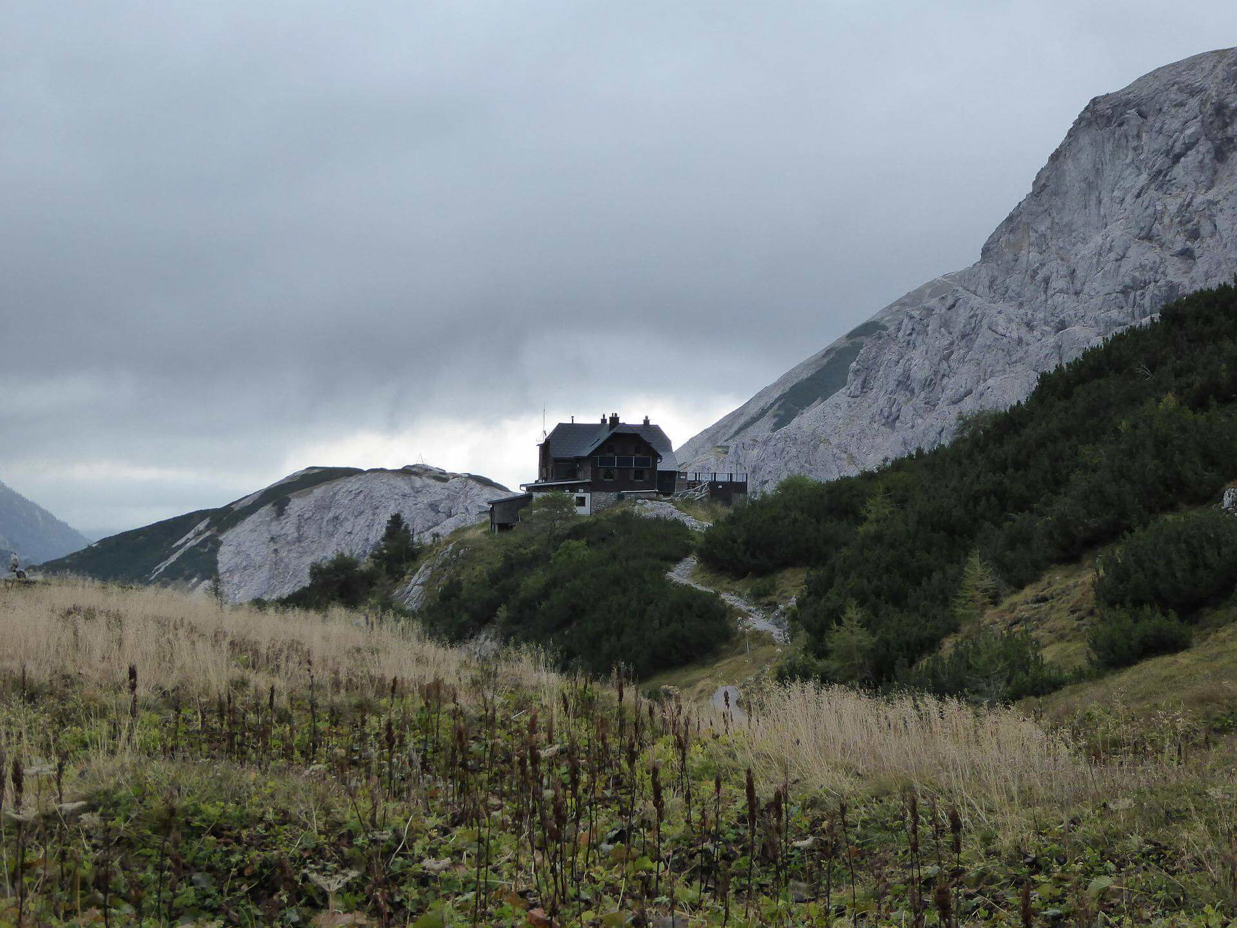 Morgenrot bei der Voisthalerhütte
