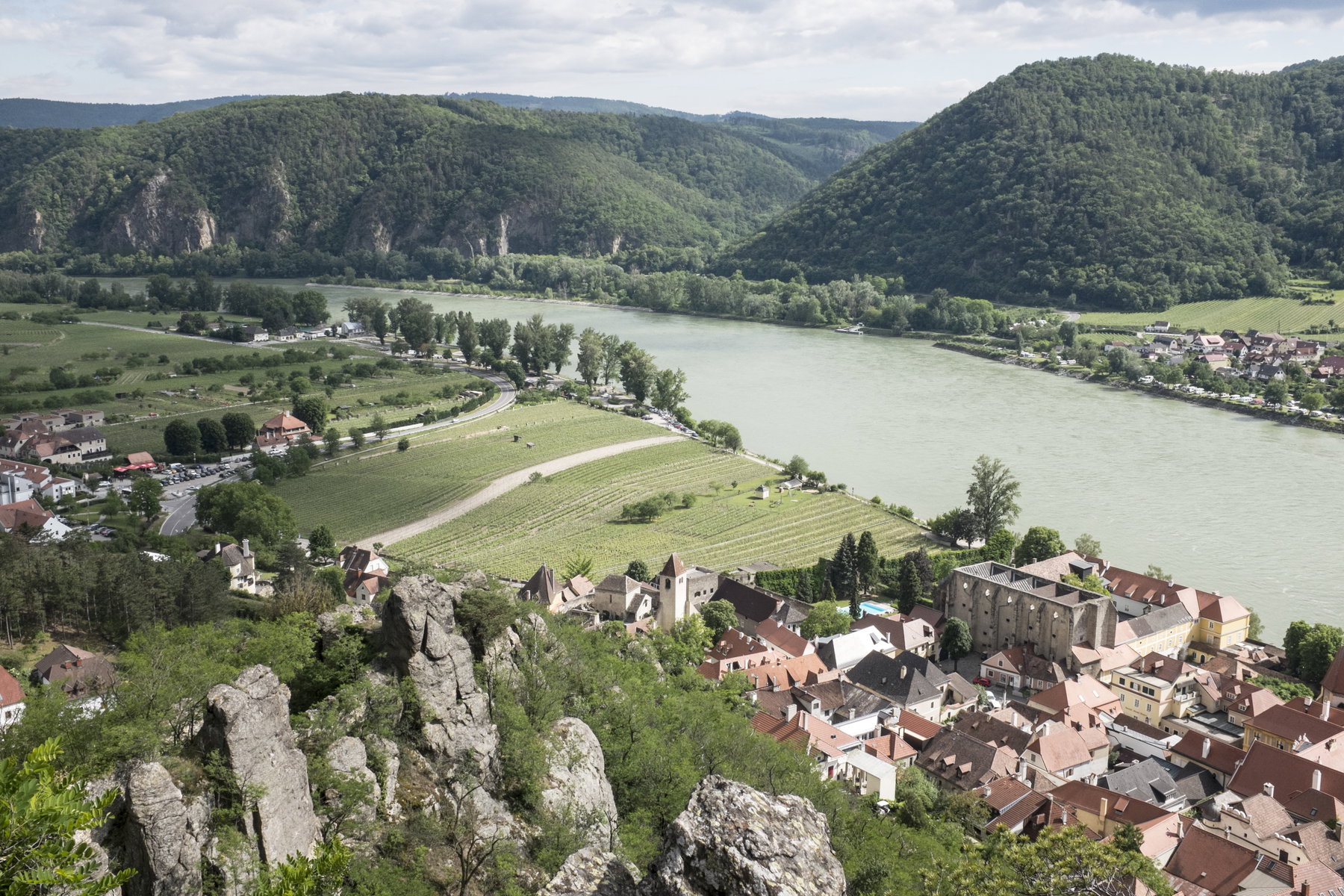 Blick auf Dürnstein. Foto: Birgit Reiter
