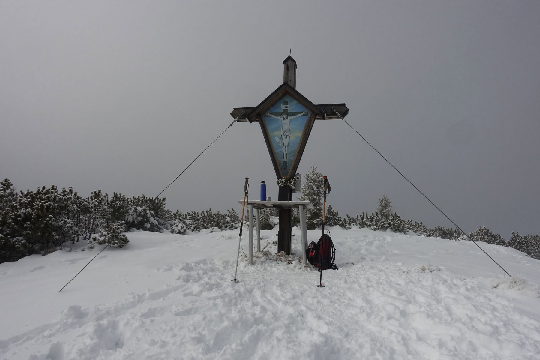 Gipfel Pleschberg. Foto: Peter Backé