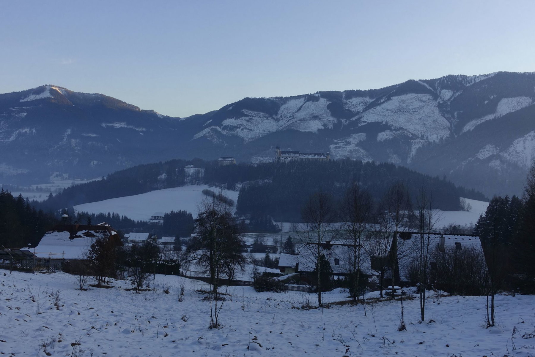 Ausblick bei der Rückfahrt 2. Foto: Peter Backé
