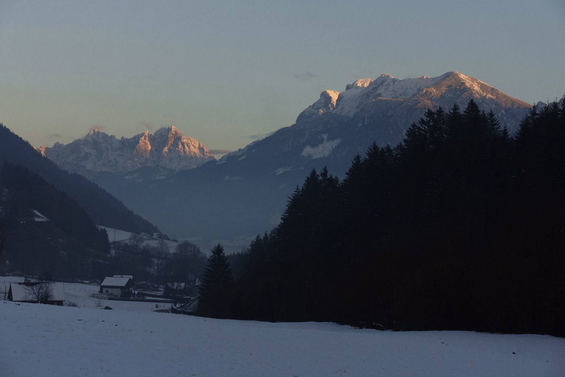 Ausblick bei der Rückfahrt 3. Foto: Peter Backé