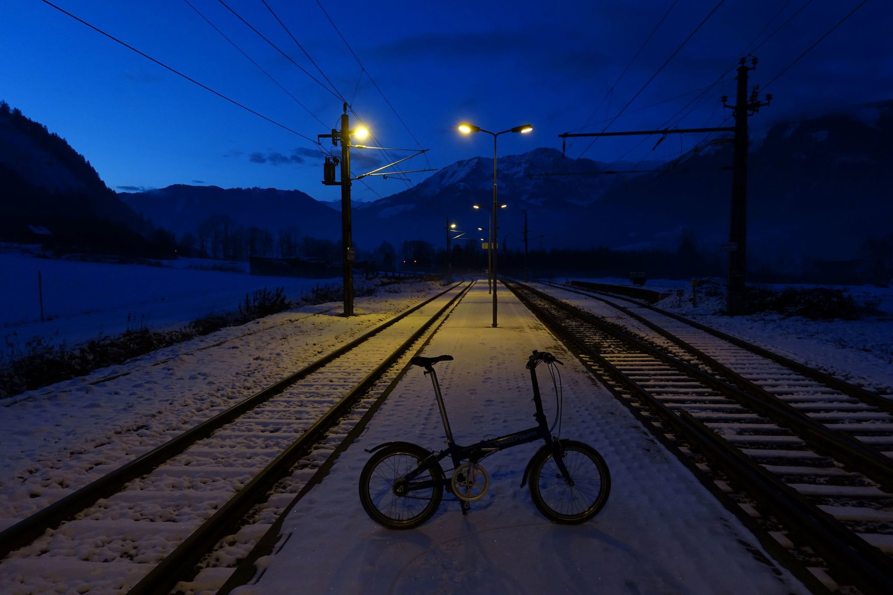 Zurück beim Bahnhof Ardning. Foto: Peter Backé