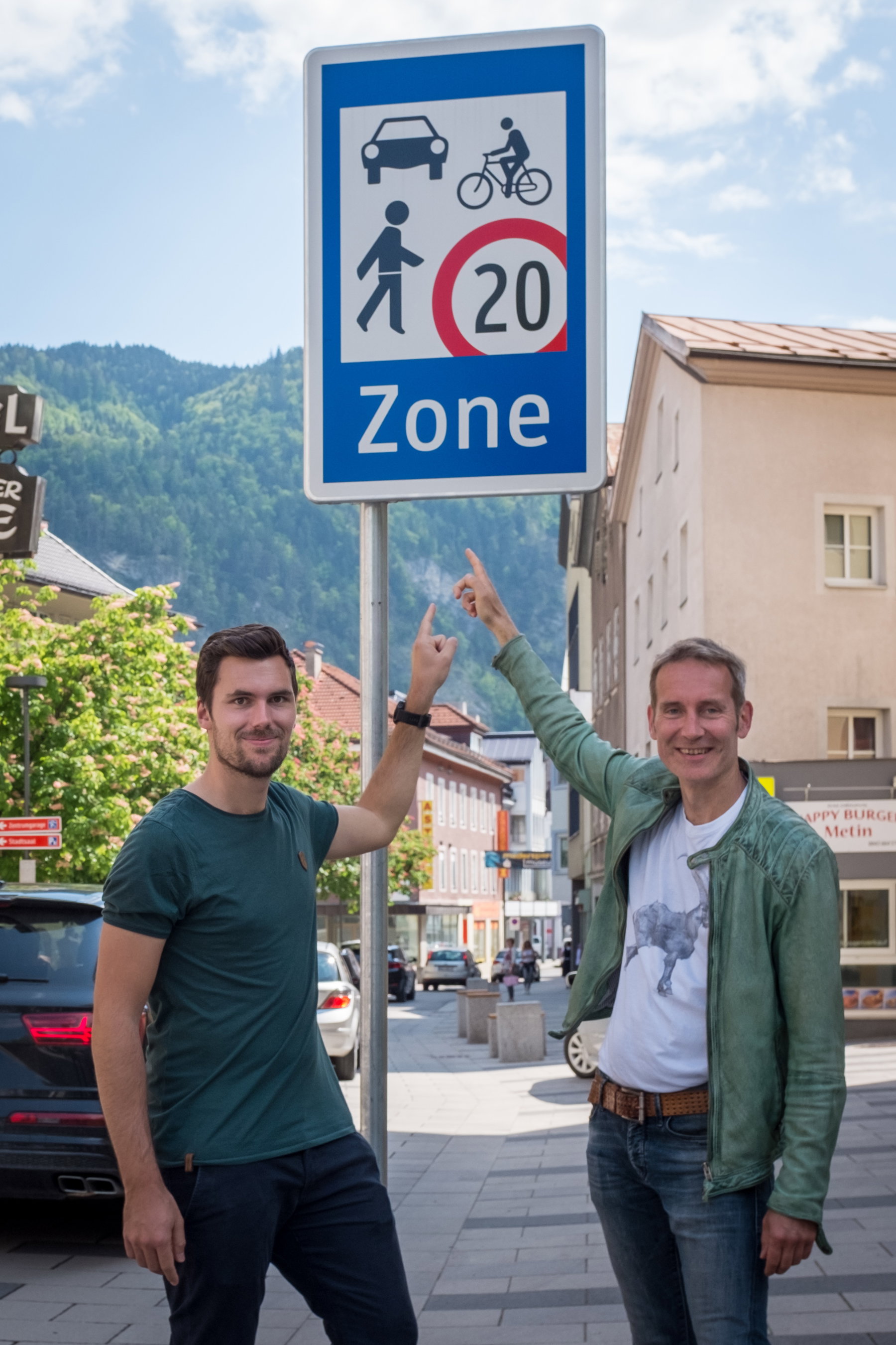 Begegnungszone Kufstein. Foto: Markus Büchler