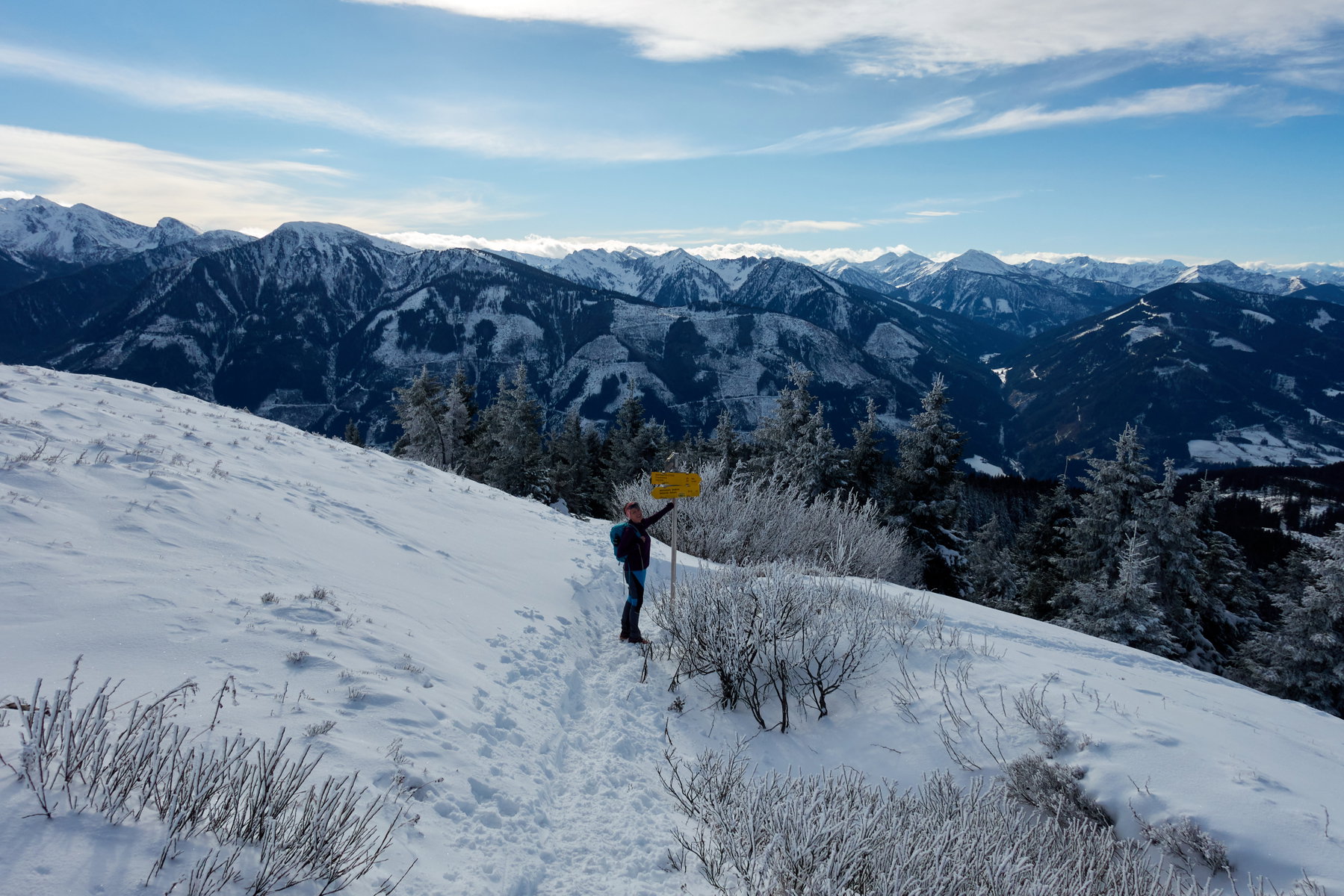 Da geht es runter nach Selzthal, Foto Martin Heppner