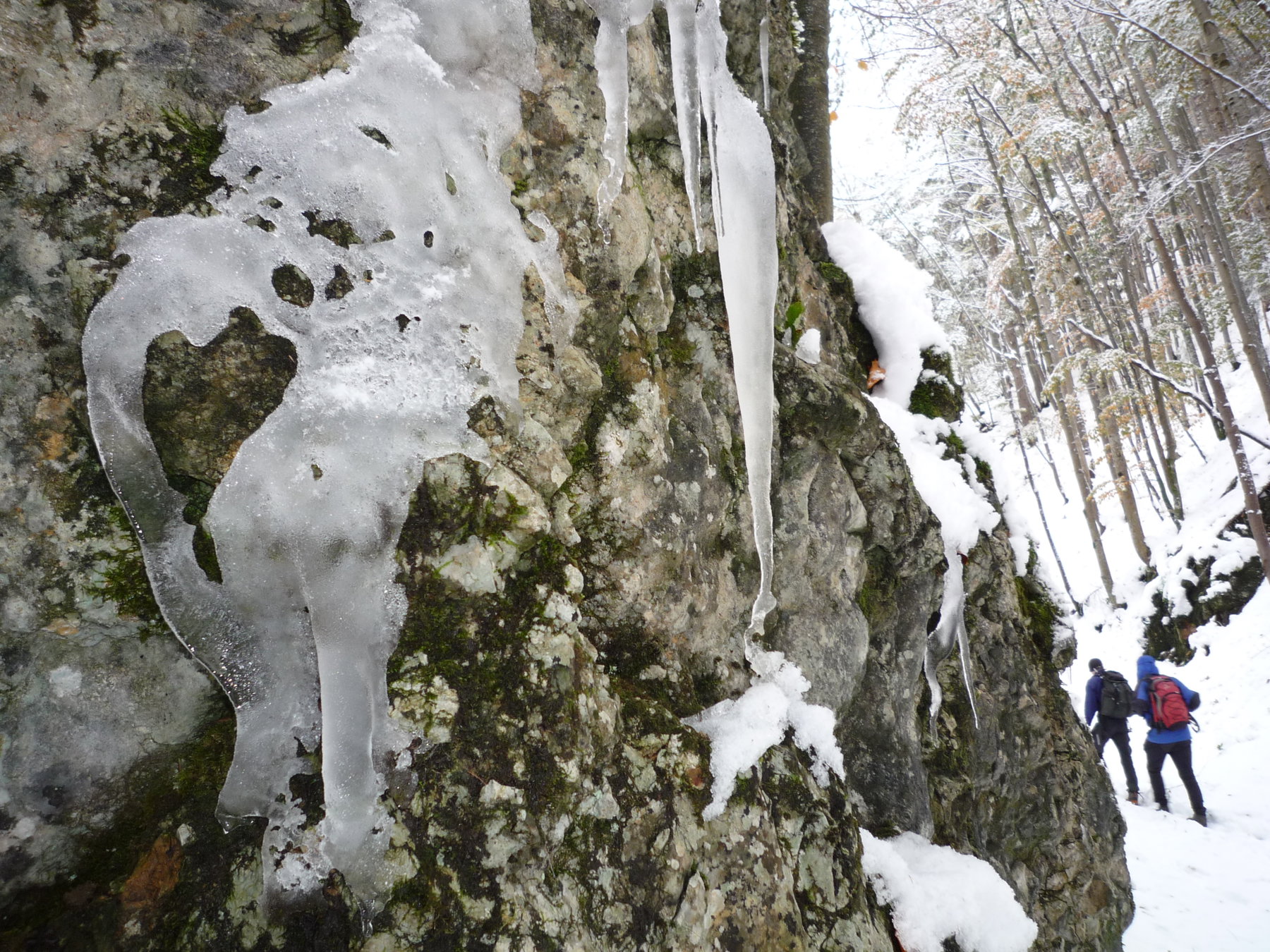 Eisig und Eng. Foto: Alpenverein Edelweiss