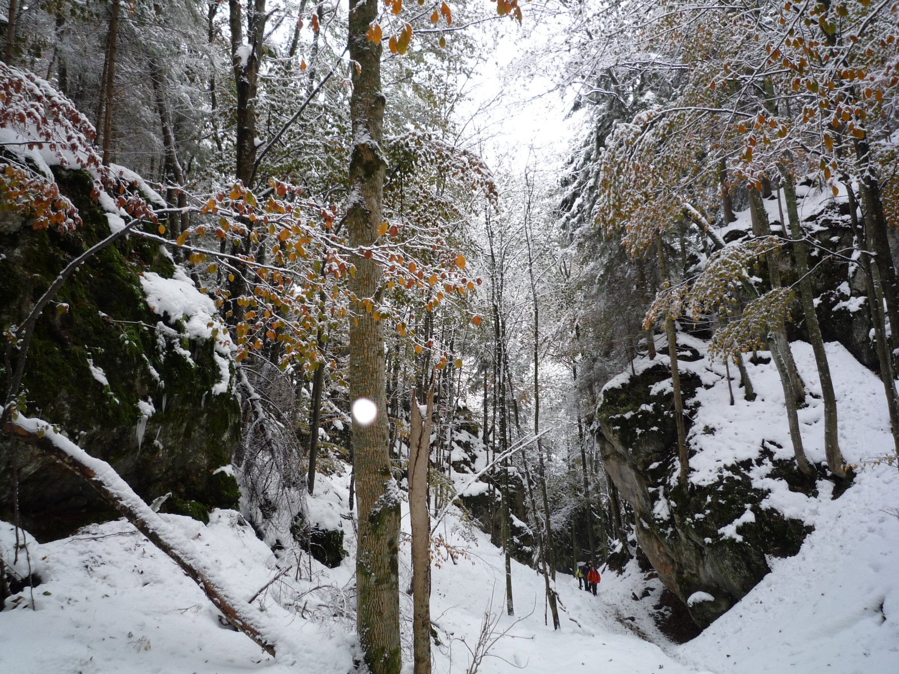 Noch enger. Foto: Alpenverein Edelweiss
