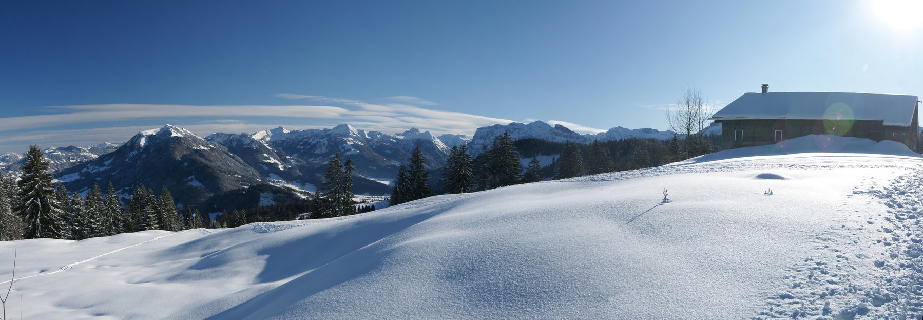 Schitour aufs Hochälpele