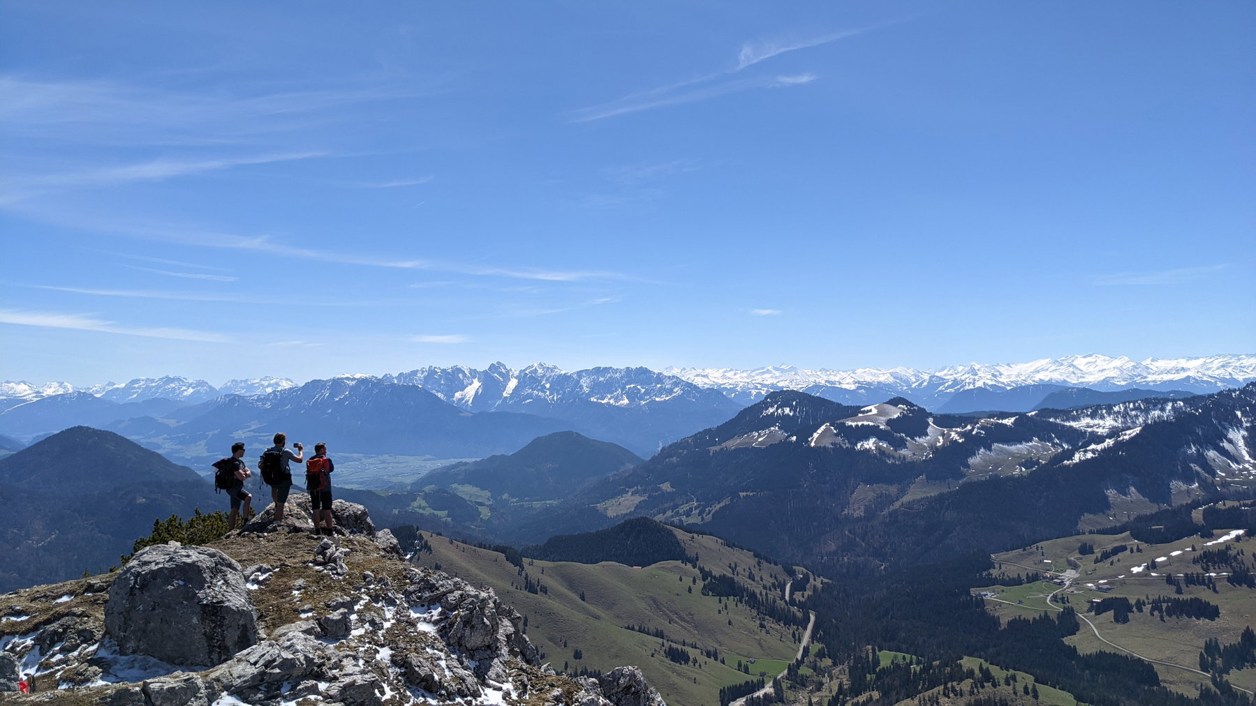Schöne Überschreitung vom Inntal nach Bayrischzell