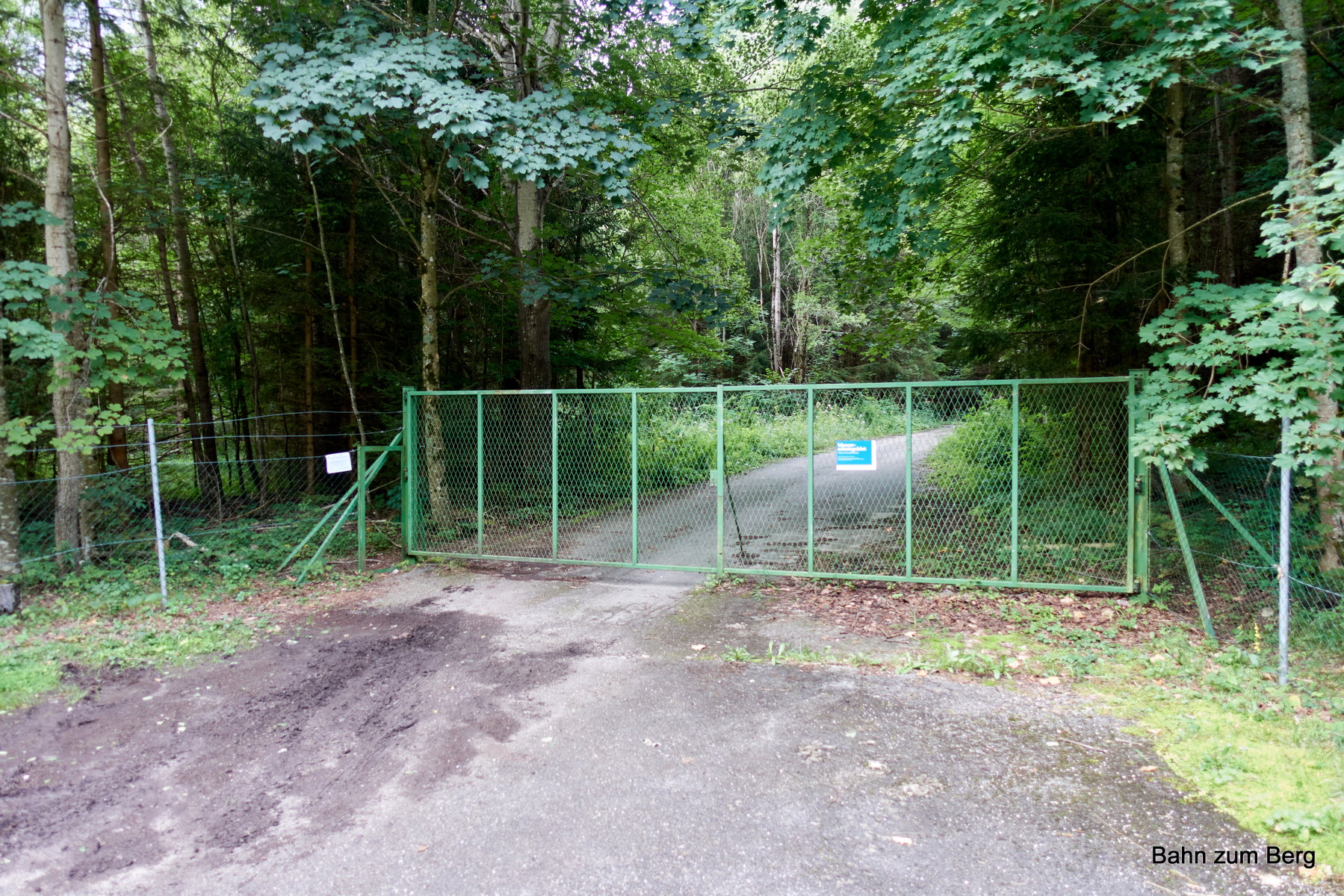 Eingang Forststraße (Alternative zur Schönbrunnerstiege). Foto: Martin Heppner