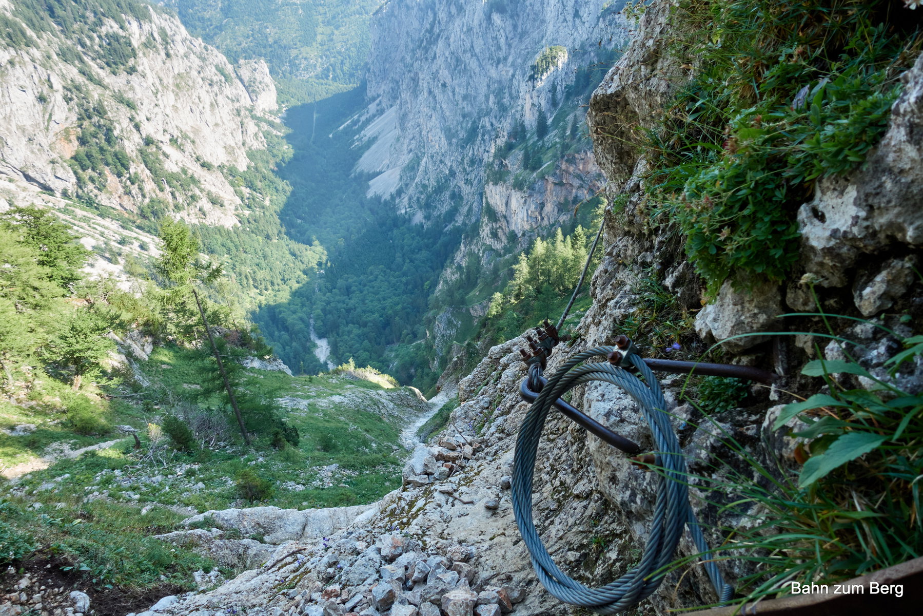 Tiefblick ins Höllental. Foto: Martin Heppner