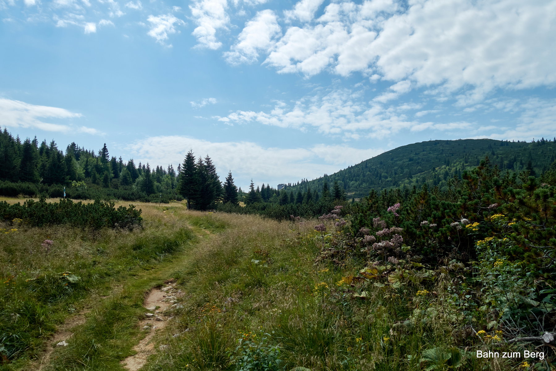 Von der Höllentalaussicht zum Ottohaus. Foto: Martin Heppner