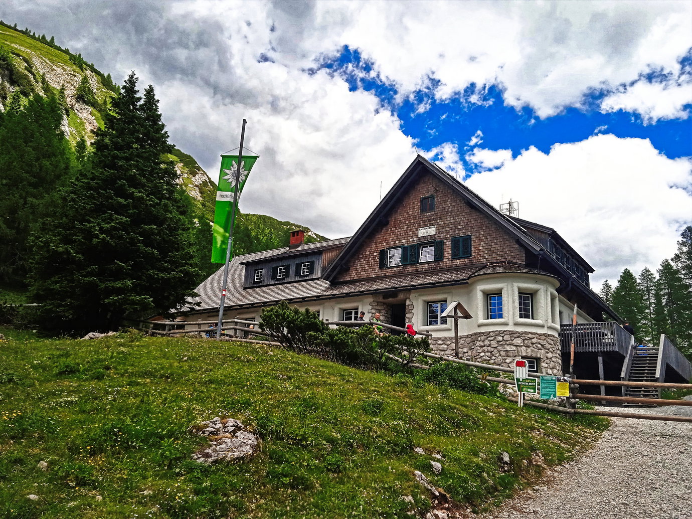 Klagenfurter Hütte. Foto: Birgit Frank