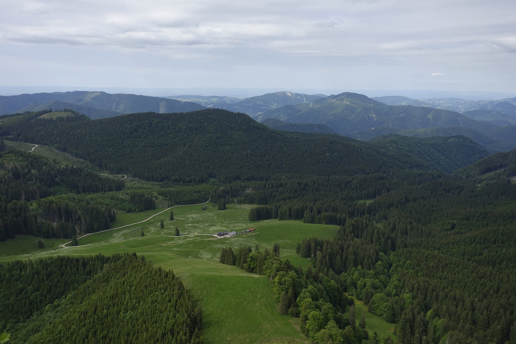 Blick vom Alpstein nach Norden. © PB