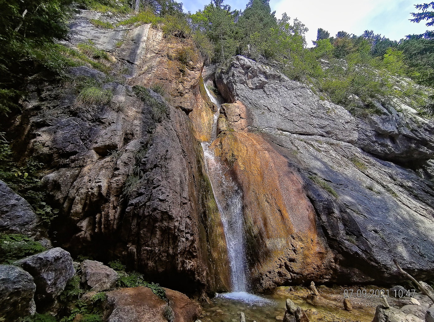 Sebastianwasserfall. Foto: Simon Widy