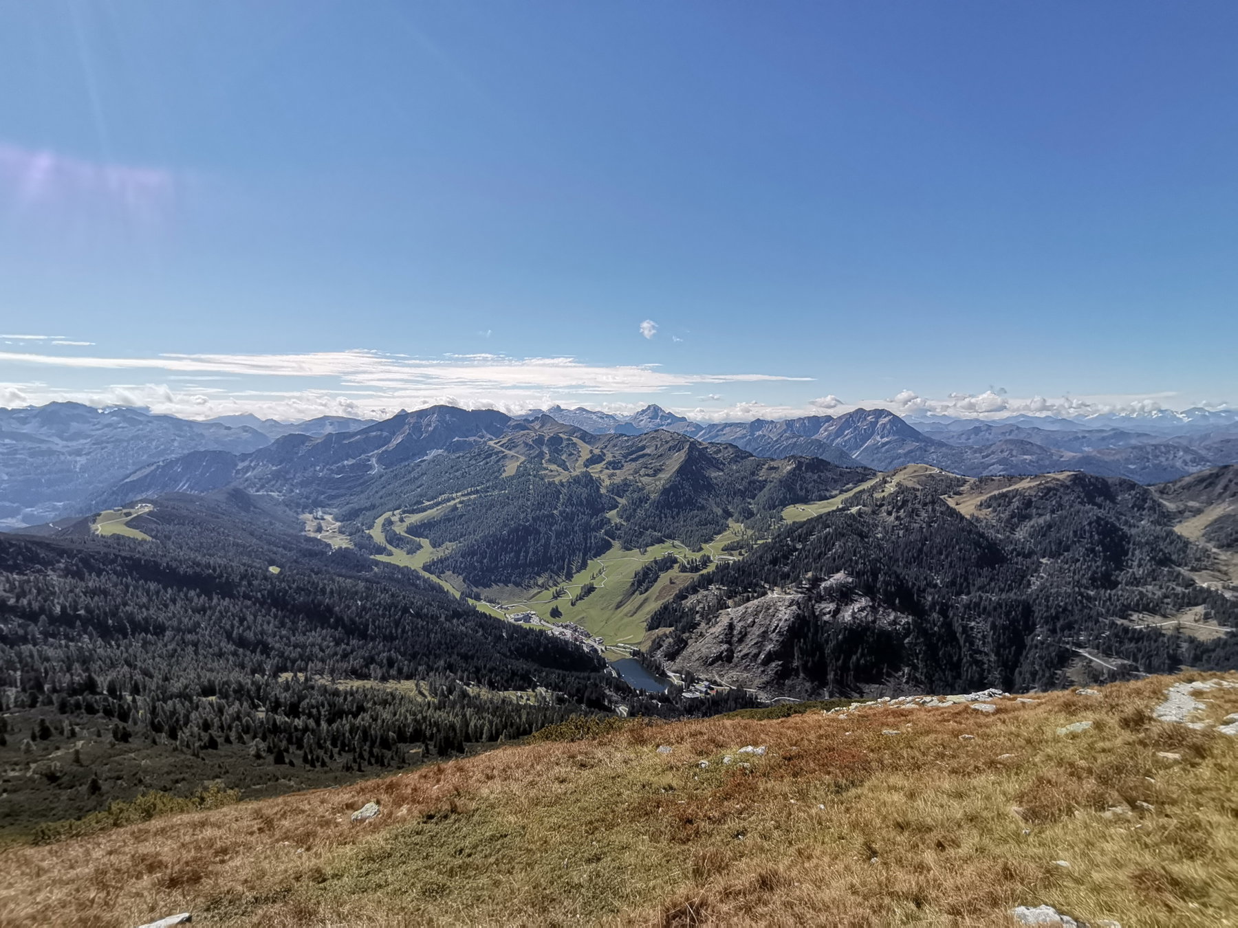 Herrliche Aussicht am Strimskogel