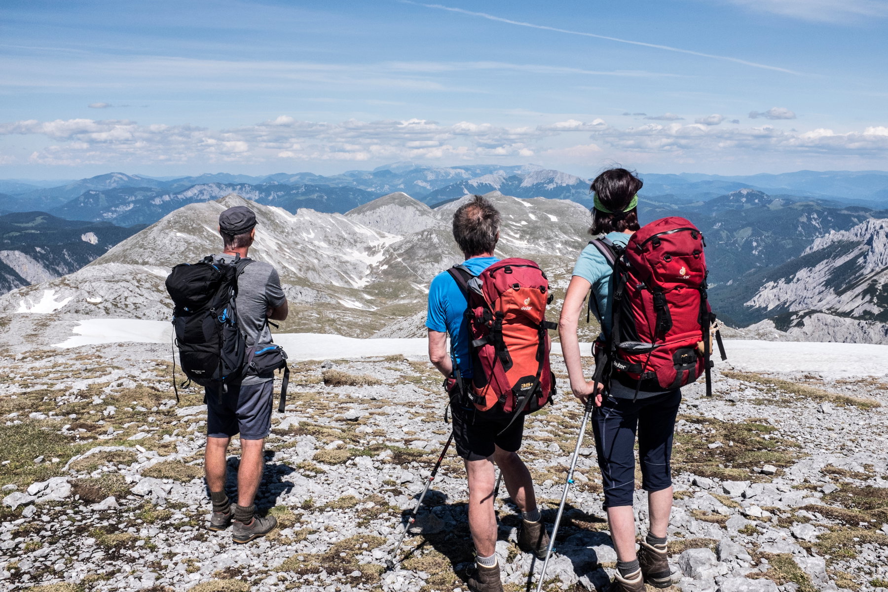 Blick vom Hochschwabgipfel. Foto: Birgit Reiter