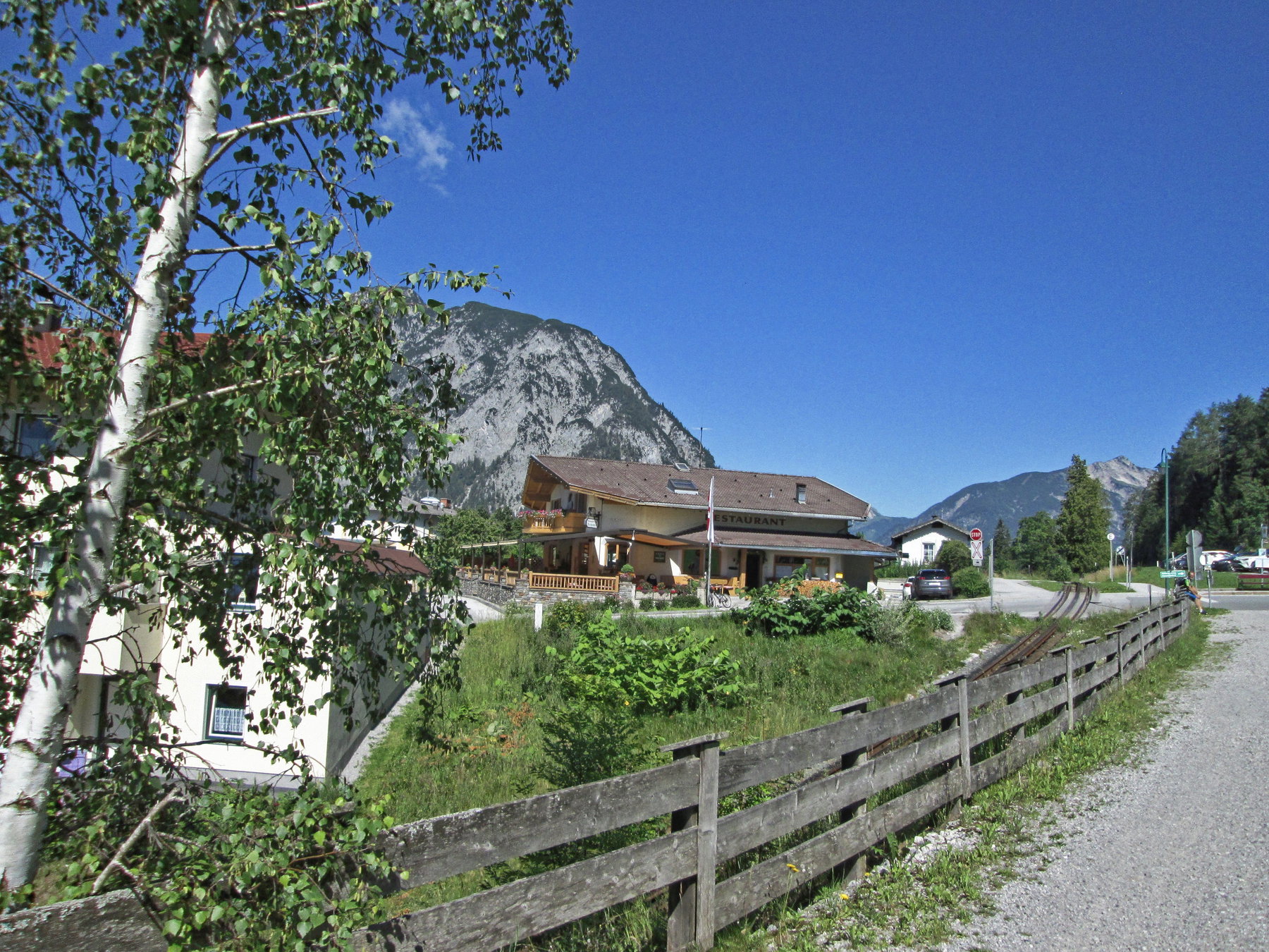 Angekommen in Eben (Achensee). Foto: Kurt Wirtenberger