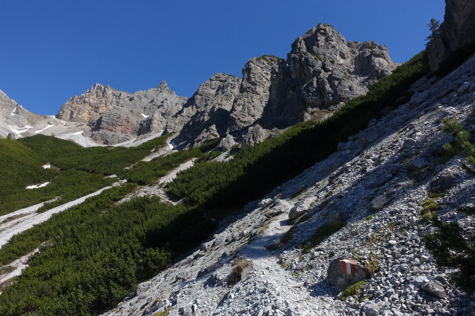 Blick zurück. Foto: Peter Backé