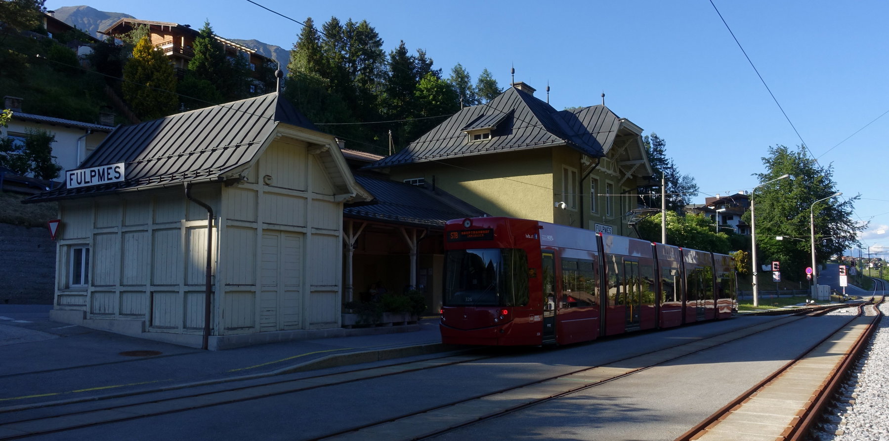 Bahnhof Fulpmes (Foto: Peter Backé)