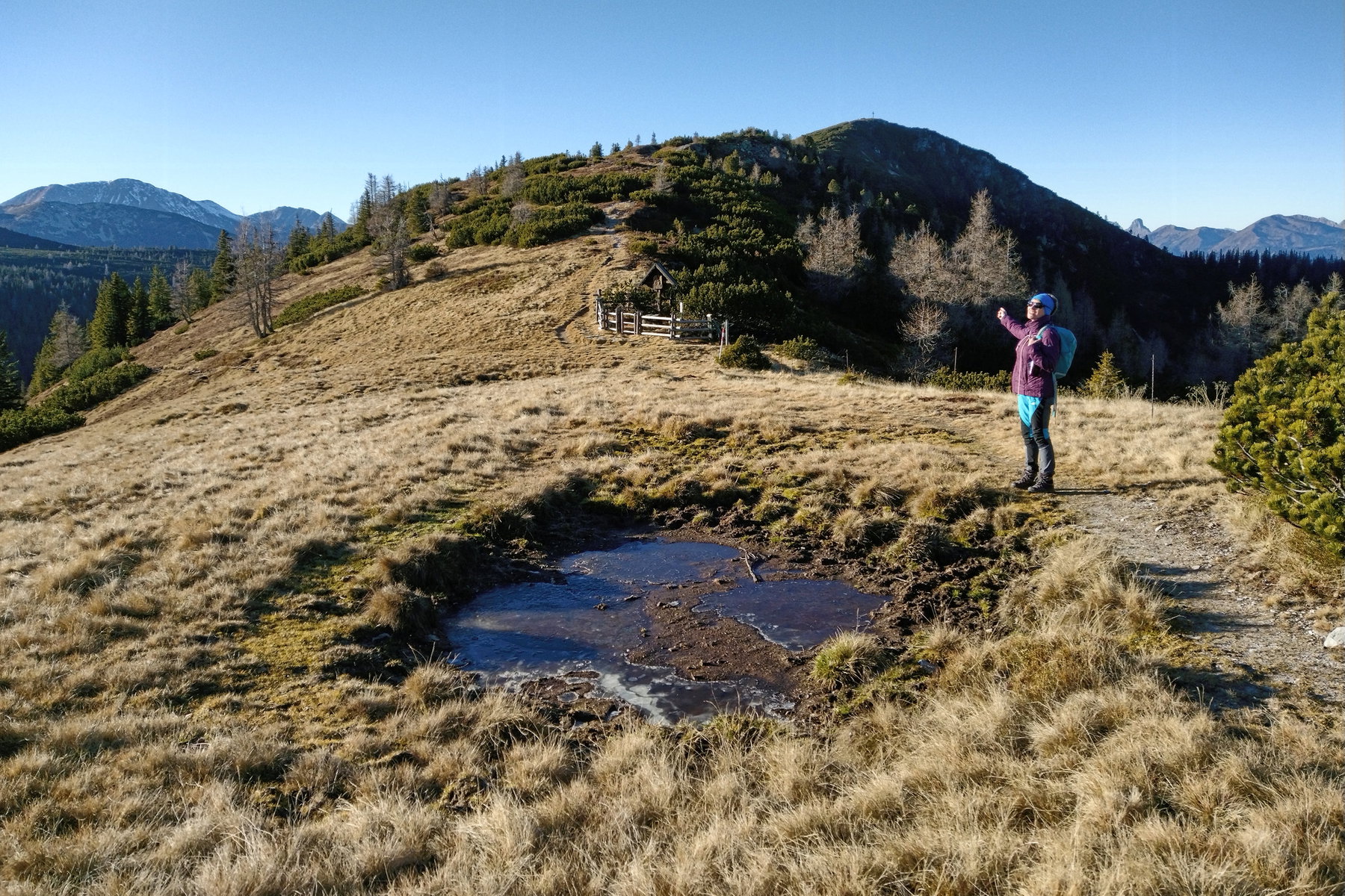 Nicht am wilden, sondern am stillen Berg