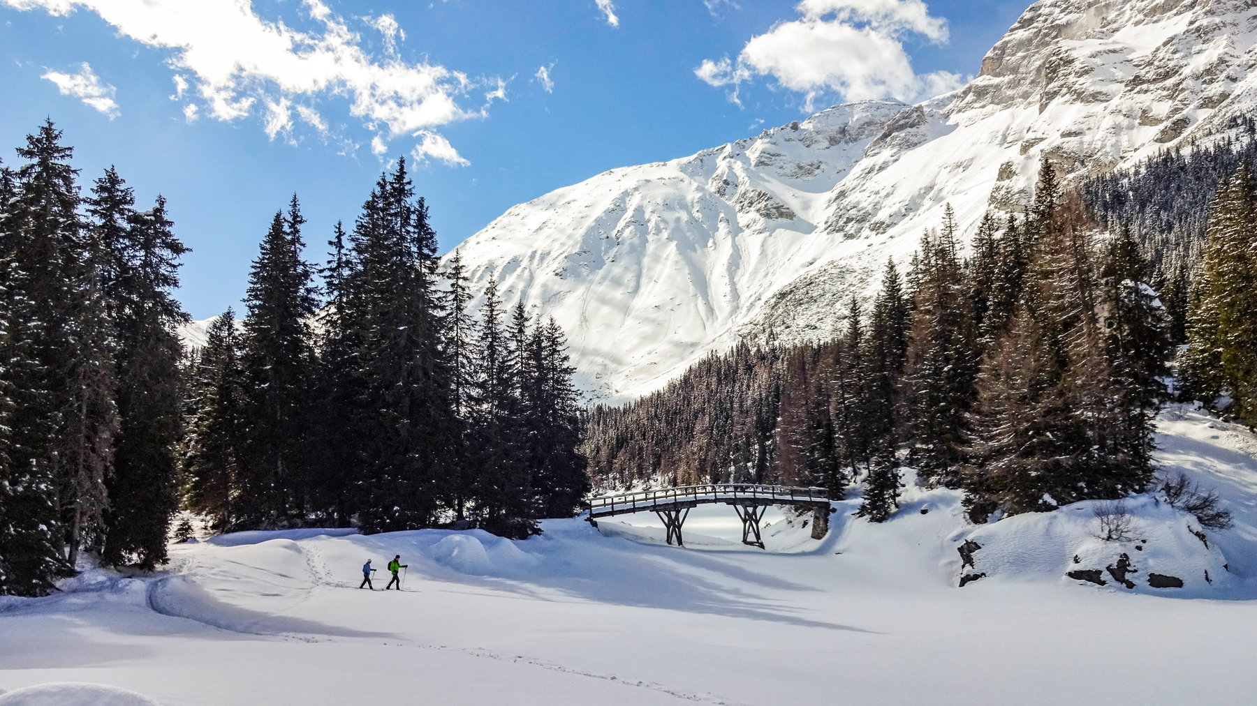 Schneeschuhwanderung rund um den Obernberger See