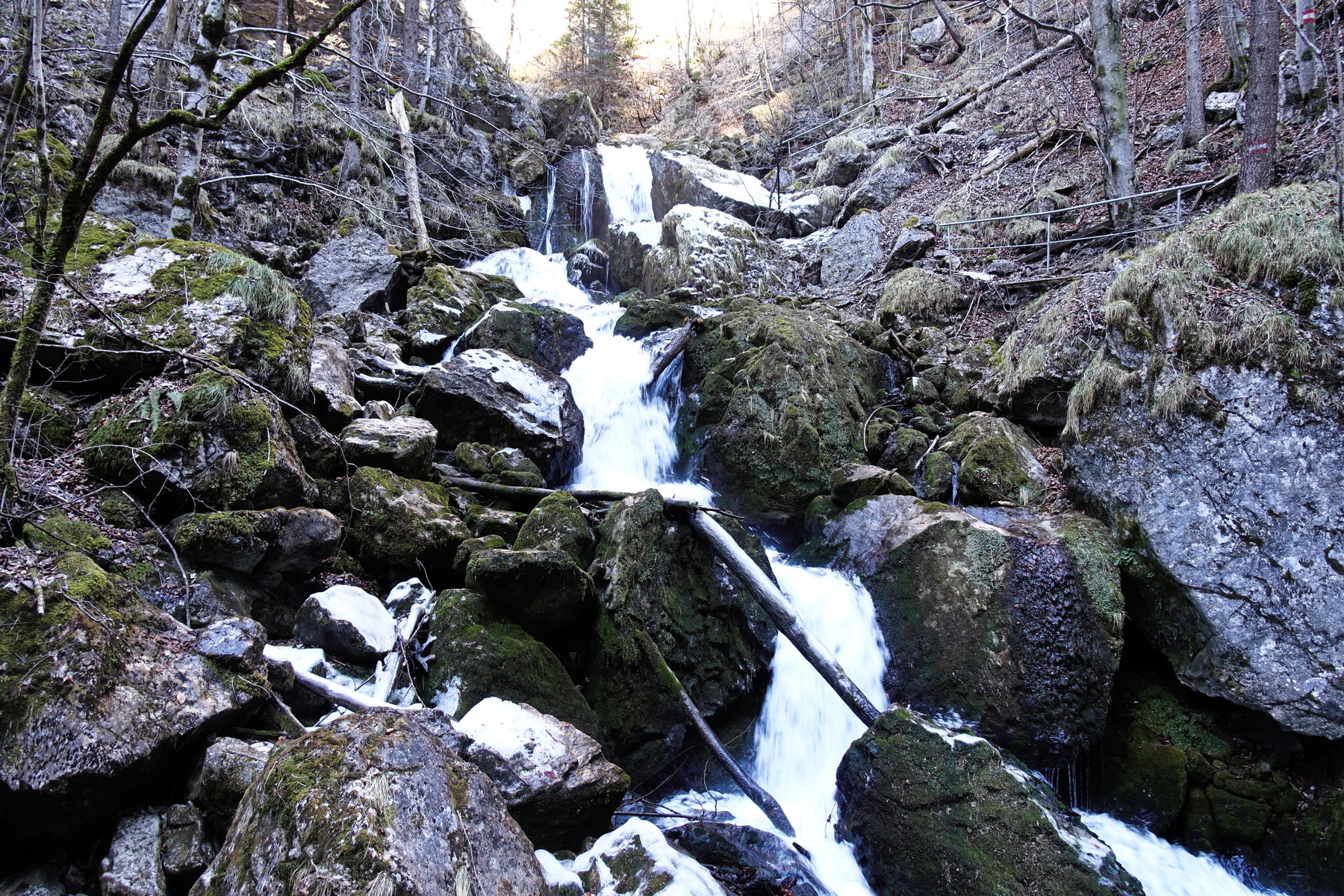 Trefflingfall, unterer Teil. Foto: Martin Heppner