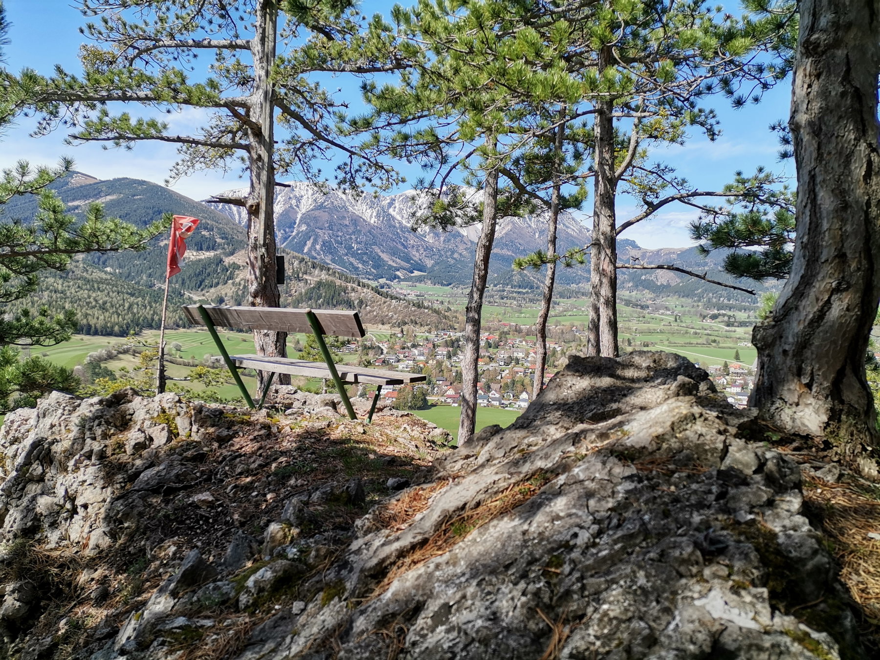 Geierwand am Himberg. Foto Veronika Schöll