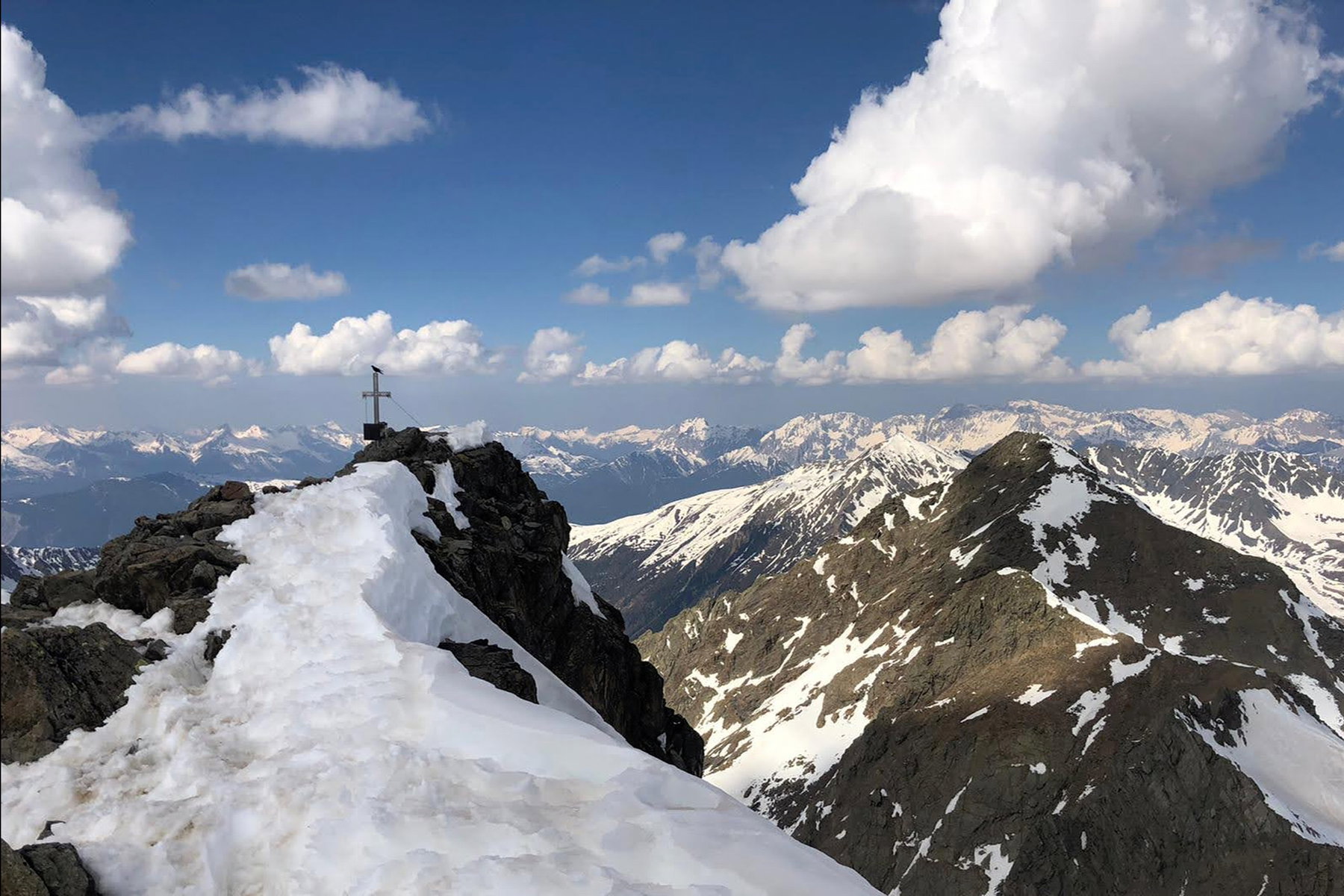 Sonnenbrand und Saharasand am kühtaier Sulzkogel