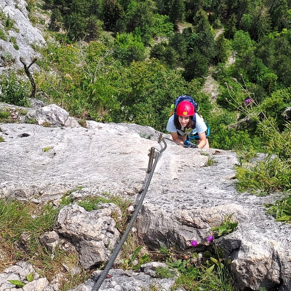 Klettersteig extrem auf der Hohen Wand: ÖTK-Steig