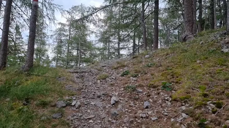 Abzweigung Novembergrat. Video: Martin Heppner