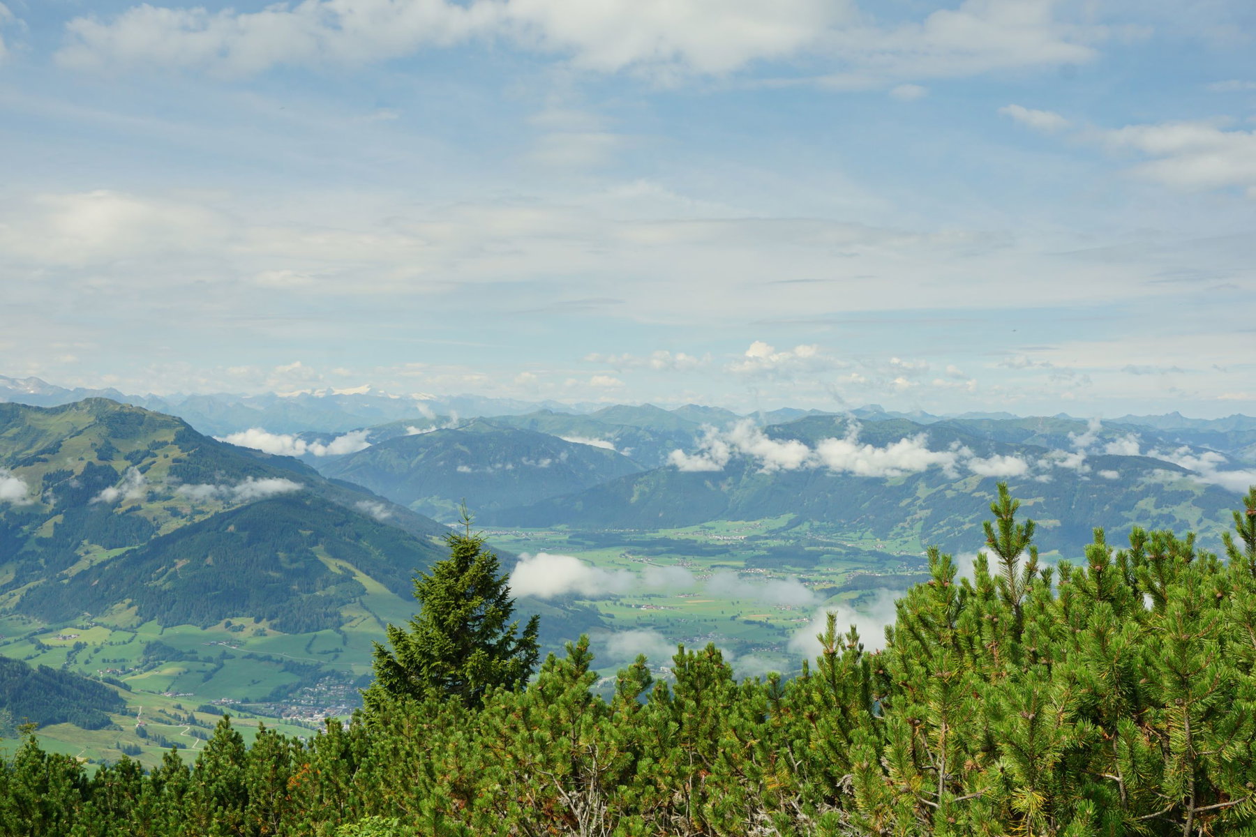 Braggsteinpanorama. Foto Alpenverein Saalfelden