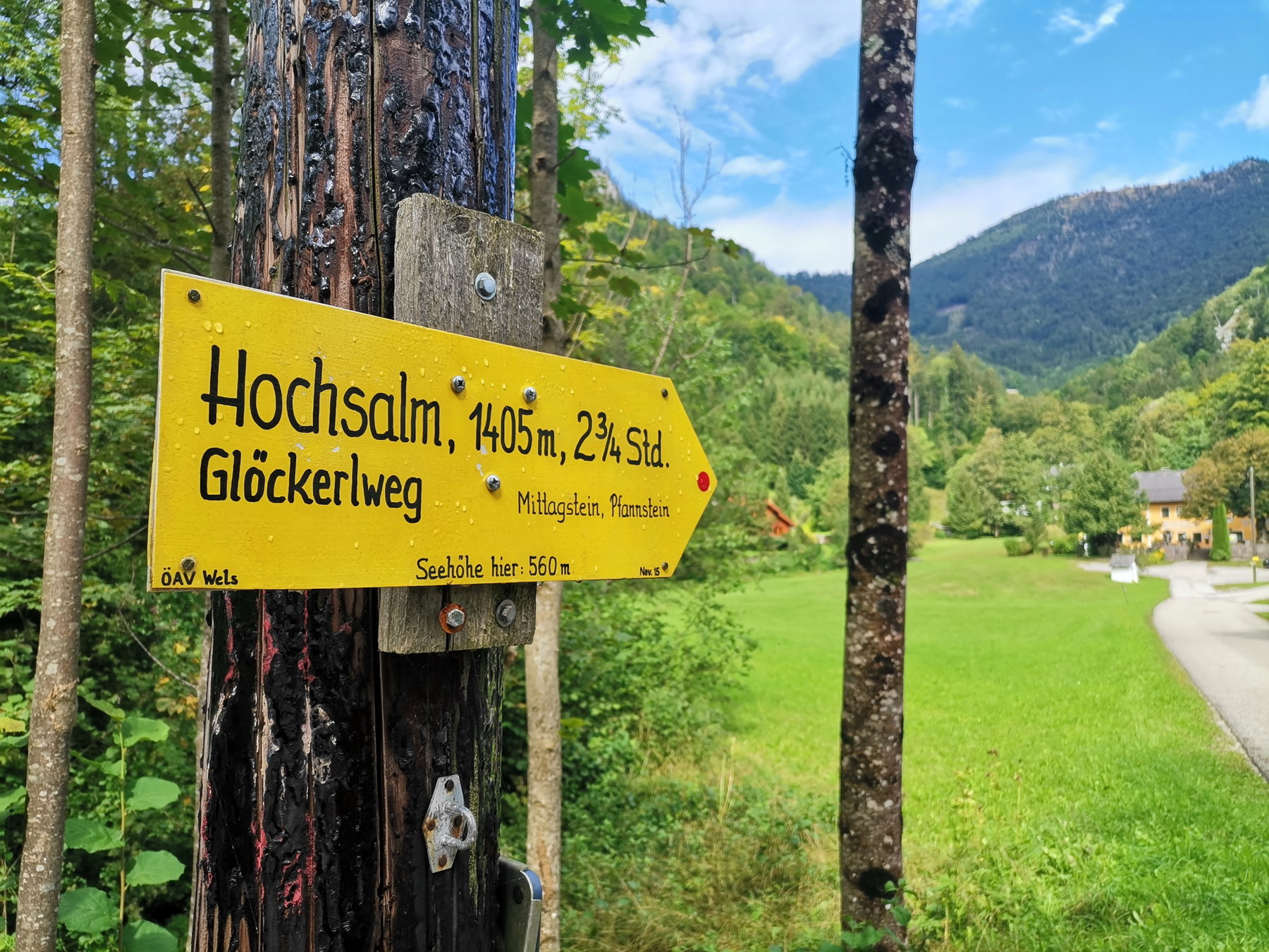Nach dem Regen auf den Hochsalm