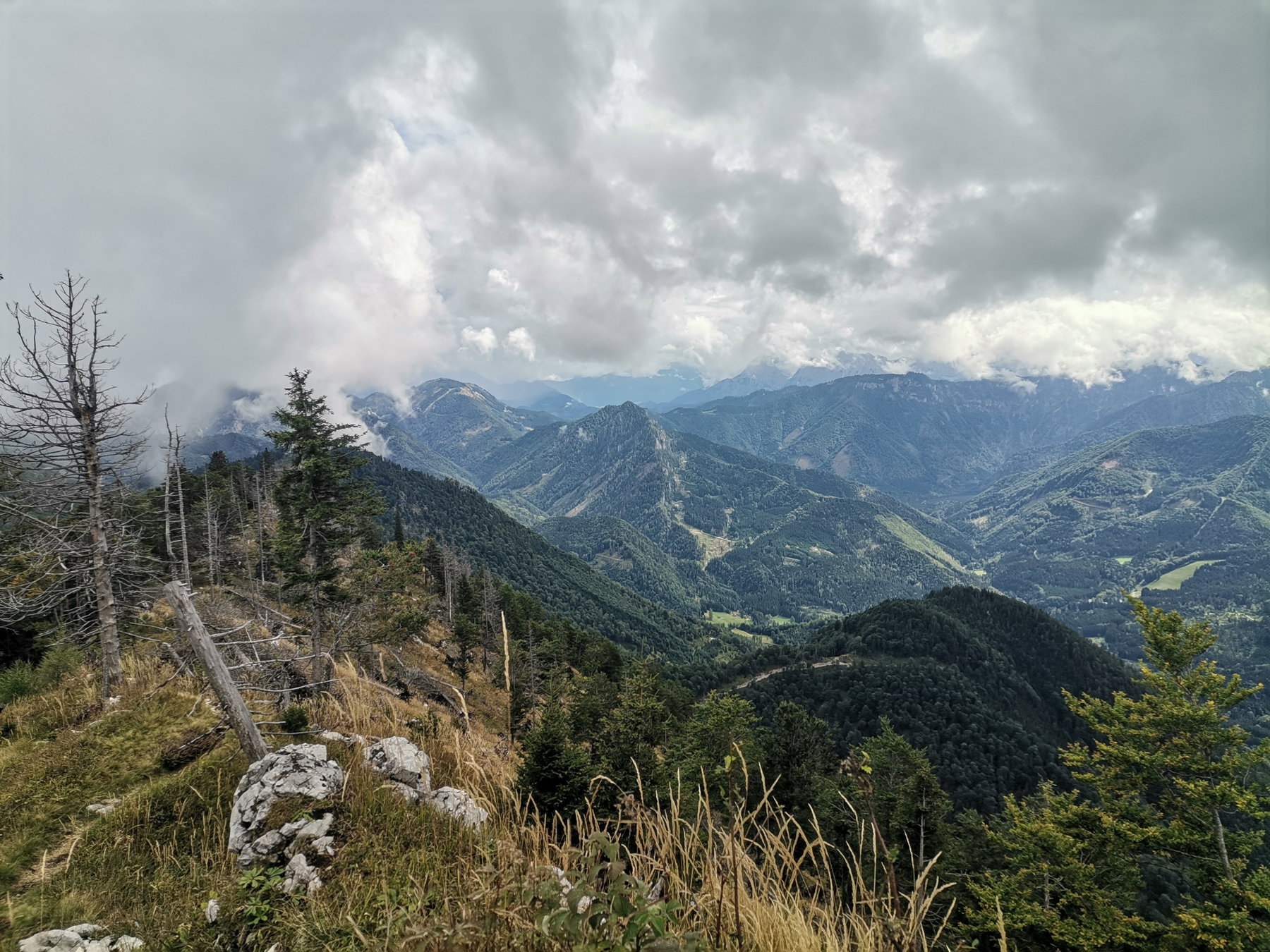 Kammweg auf den Gipfel. Foto Veronika Schöll
