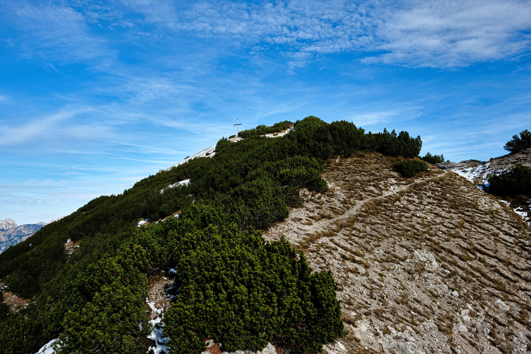 Die letzten Meter zum Gipfel. Foto: Regionalentwicklung Außerfern