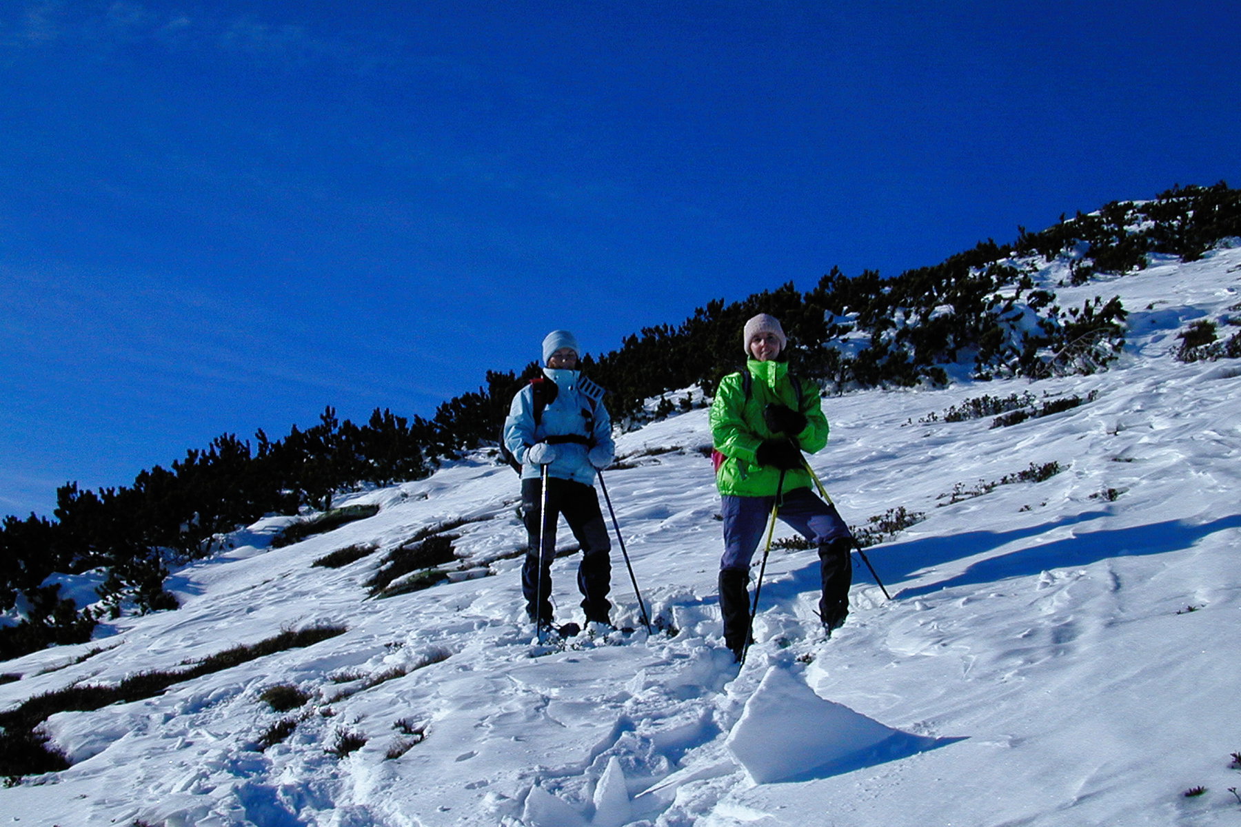 Schneeschuhrunde auf dem Rax-Plateau