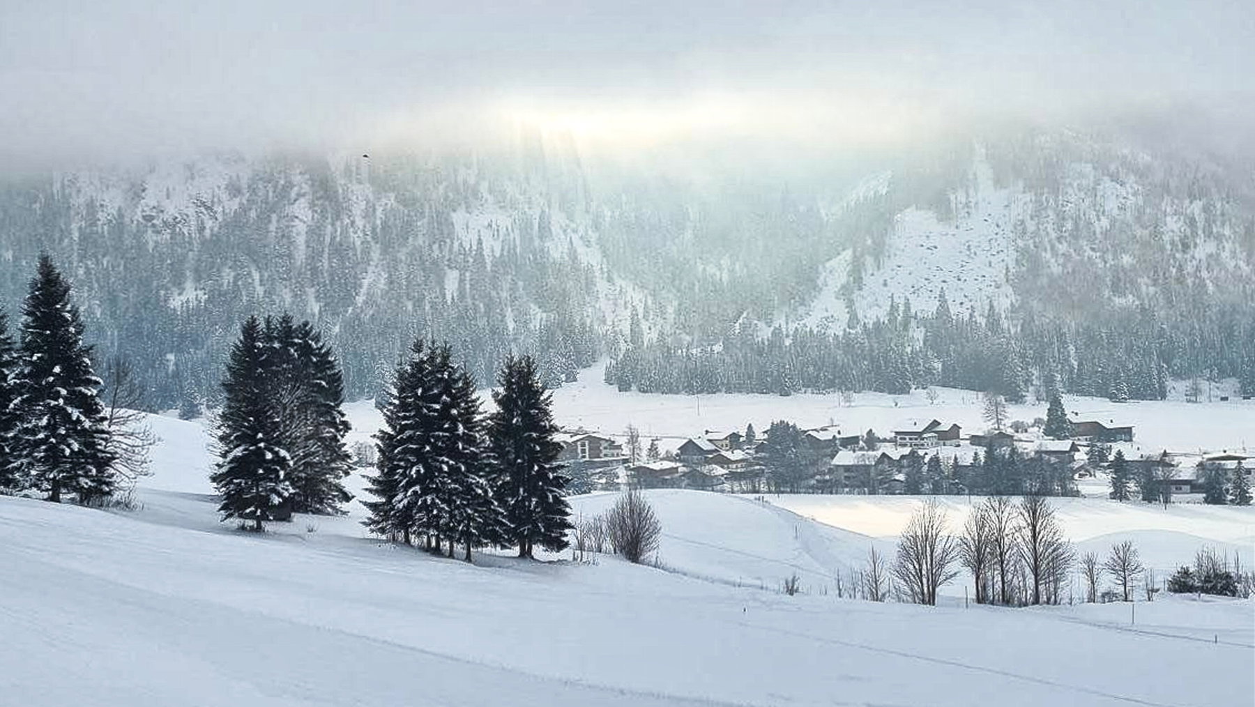 Überschreitung der Sulzspitze von Tannheim zum Haldensee auf Ski