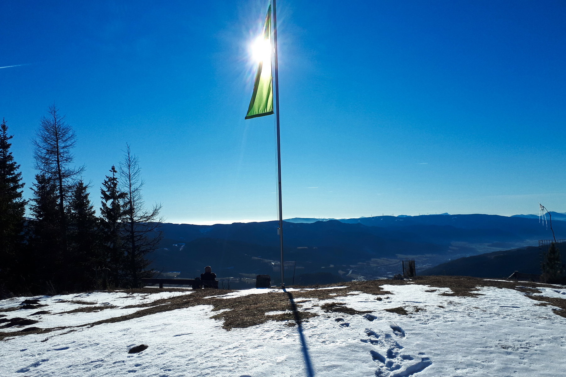 Aussicht bei der Scheibenhütte. Foto: Gerold Petritsch