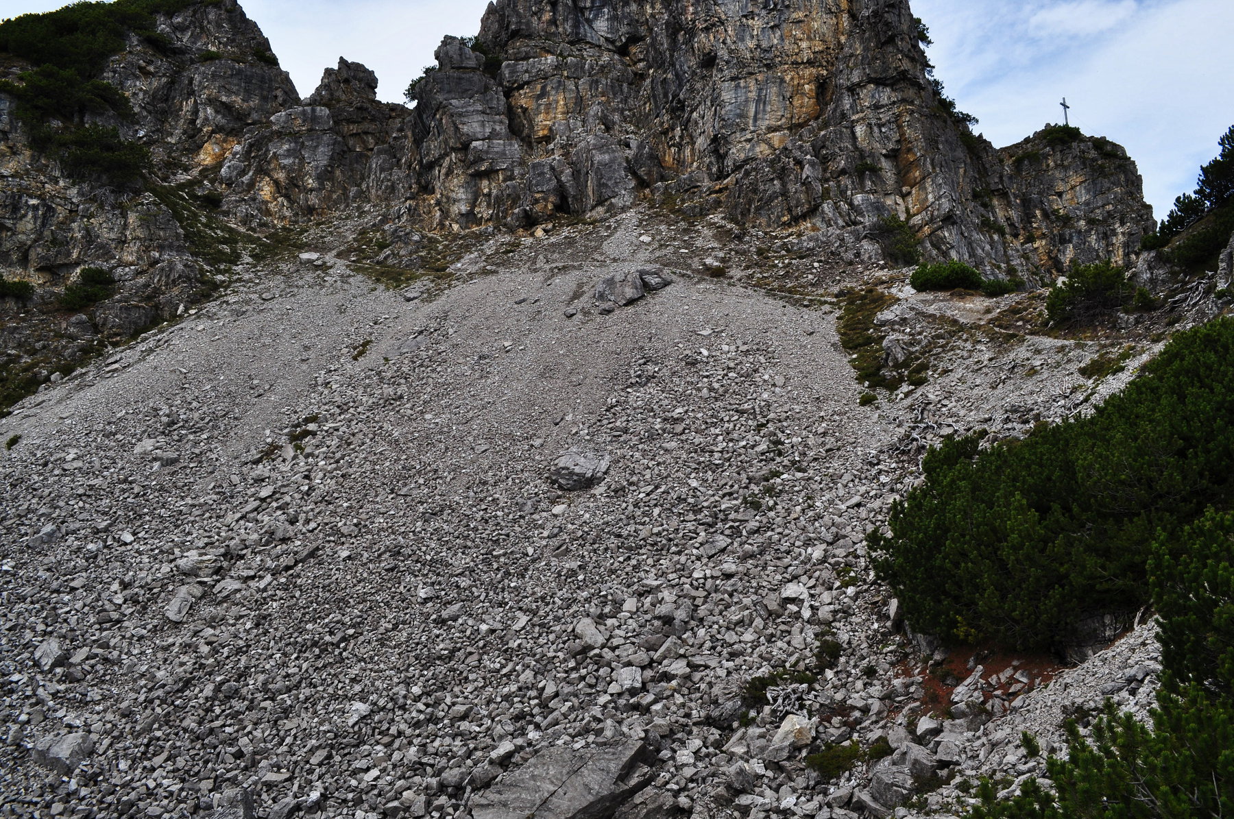 Die letzten Meter zum Gipfel. Foto: Norman und Lisa