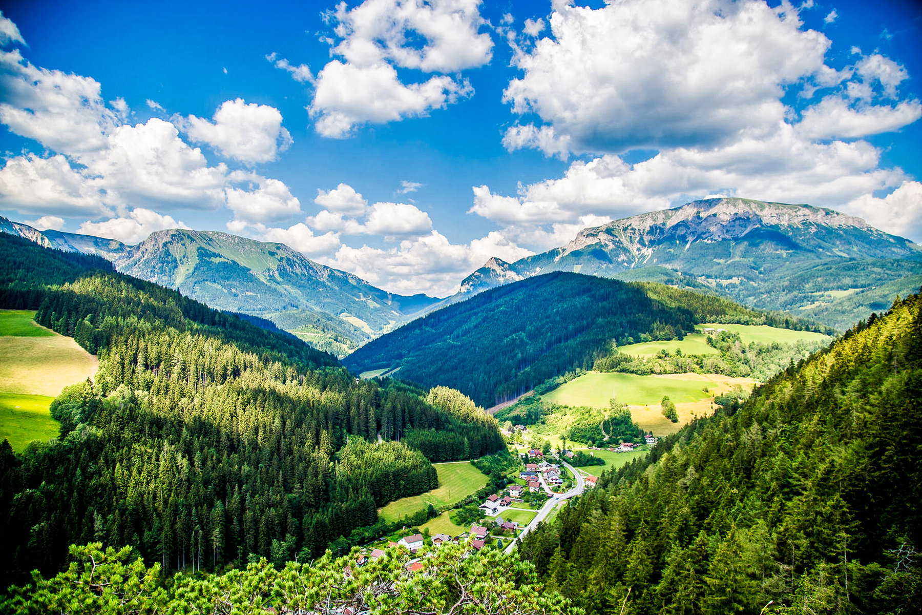 Große Scheibe: Überschreitung vom Weltkulturerbe Semmeringeisenbahn bis in den Naturpark Mürzer Oberland
