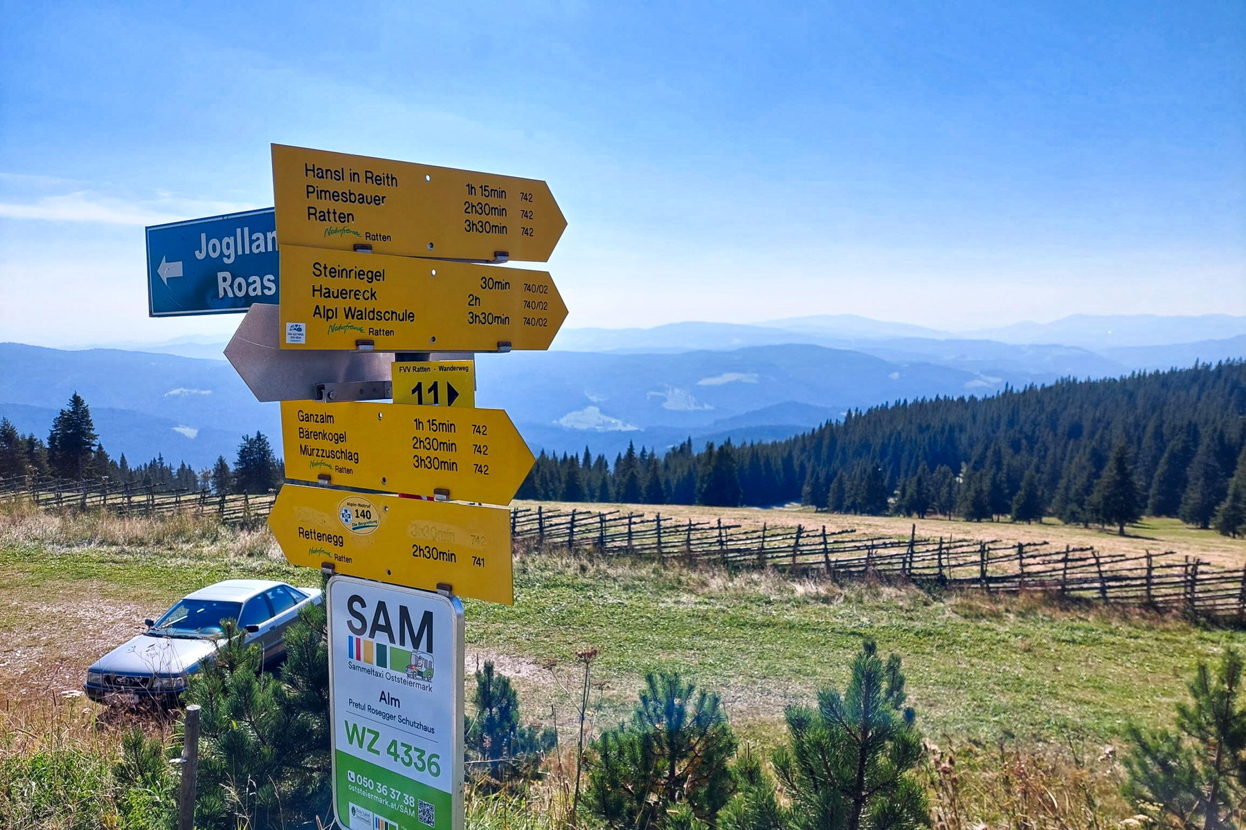 Beim Roseggerhaus gäbe es es sogar eine SAM-Station. Foto: Alice Frischherz