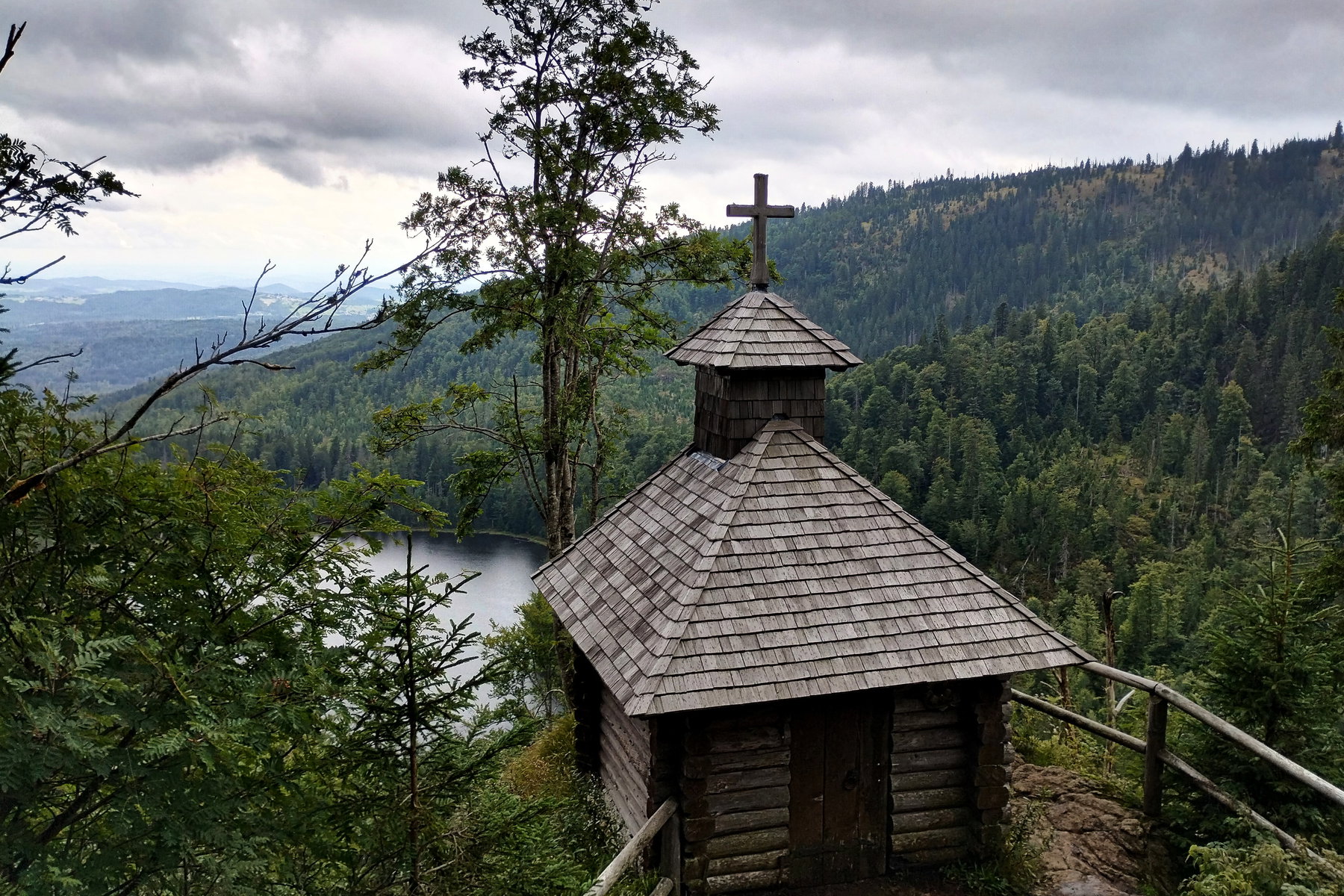 Auf den Rachel im Bayrischen Wald