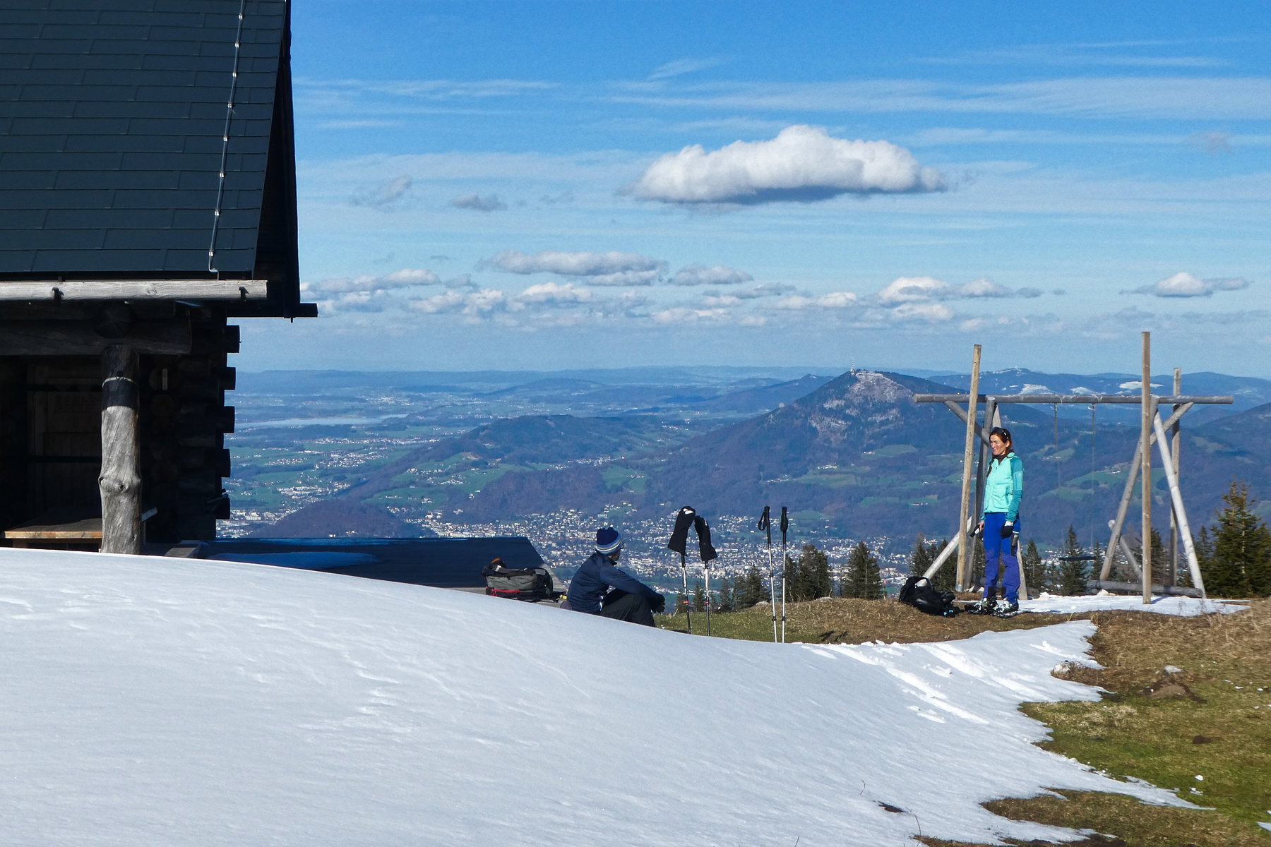 Klingeralm gegen Gaisberg. Foto: Karl Plohovic