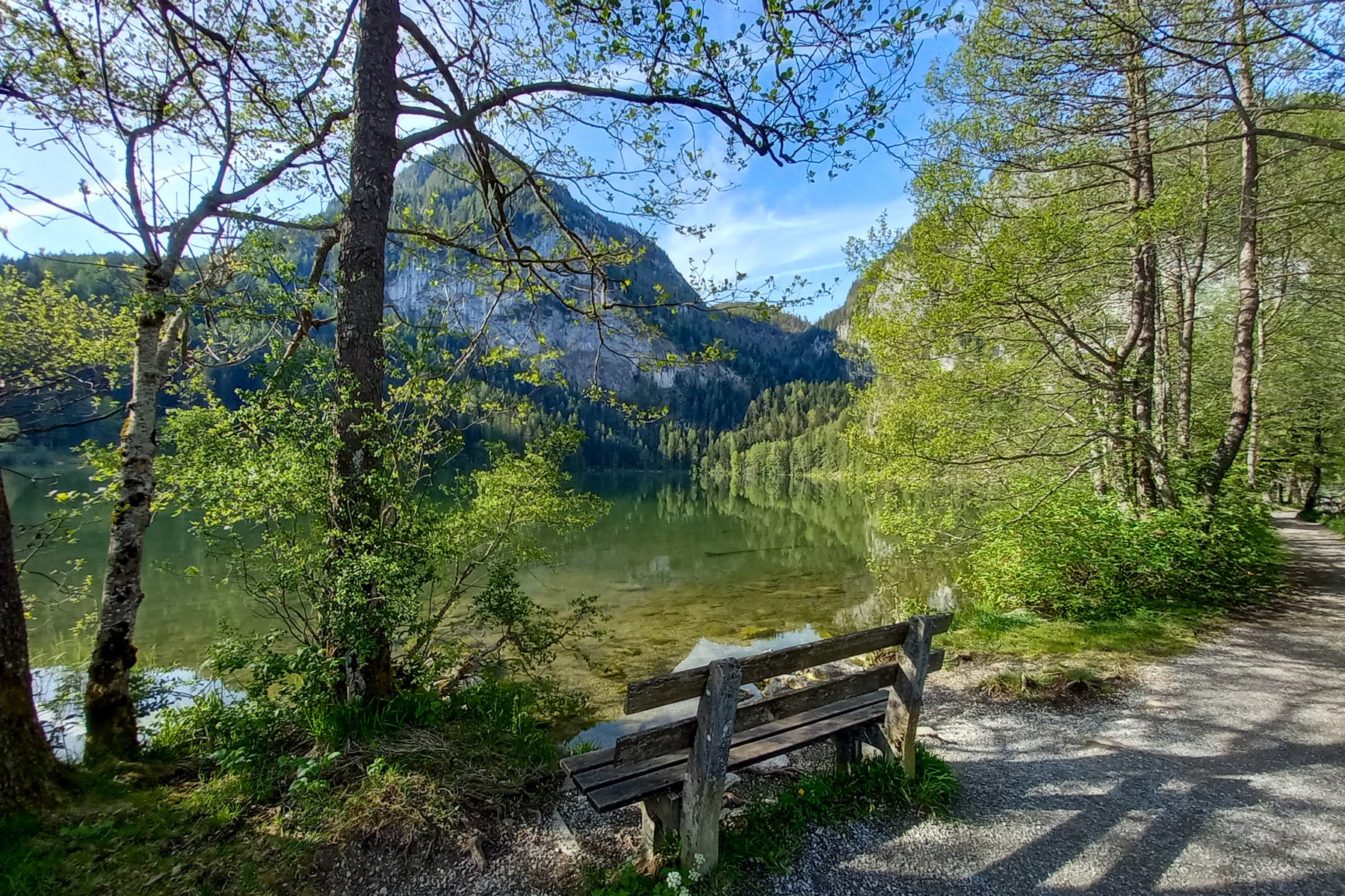 Blick über den Gleinkersee in Richtung Seespitz. Foto: Martina Friesenbichler