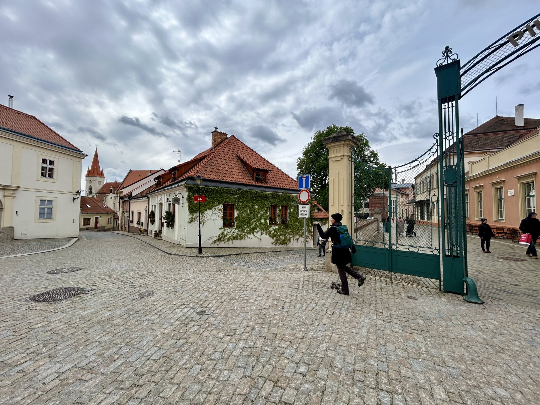 In der Znaimer Altstadt. Foto Veronika Schöll