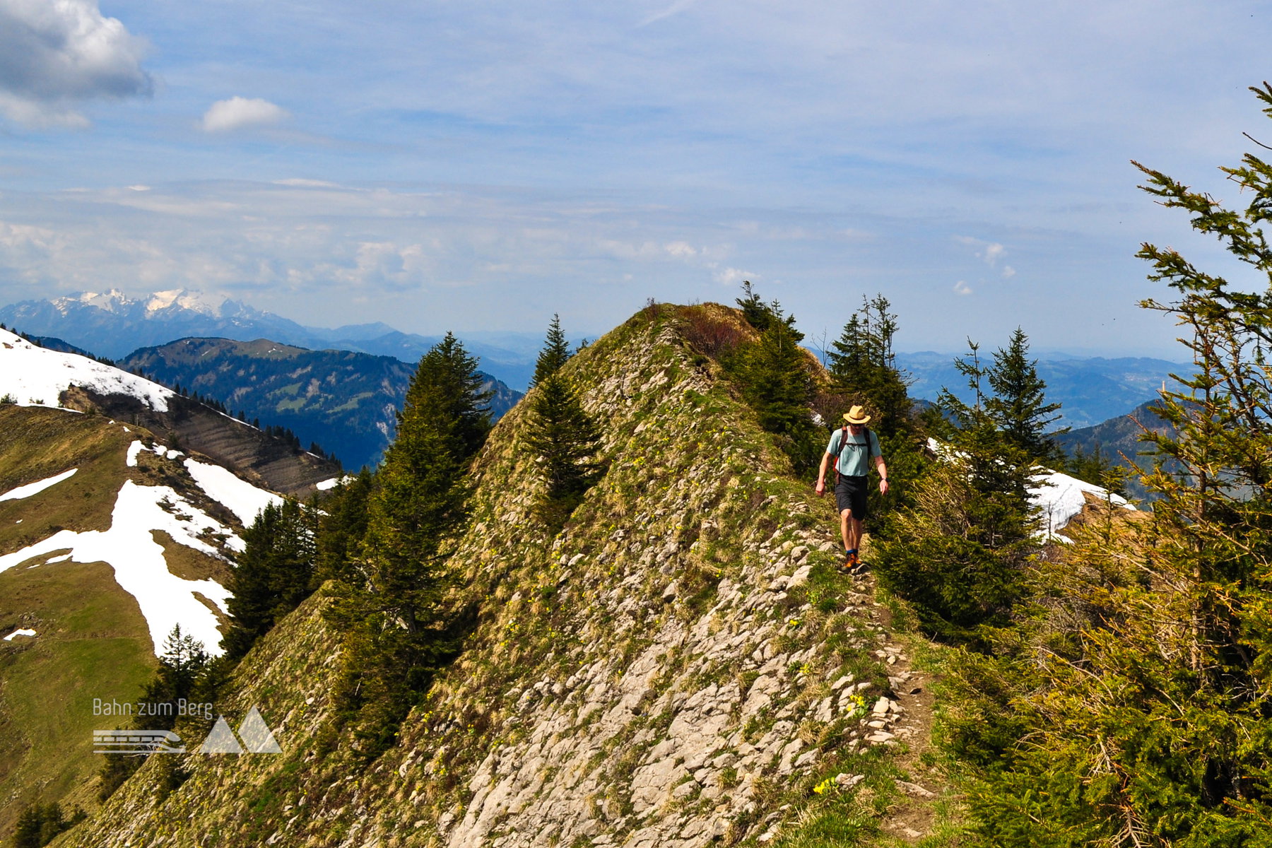 Zwischen Leuenkopf und Hangspitze. Foto: Norman und Lisa