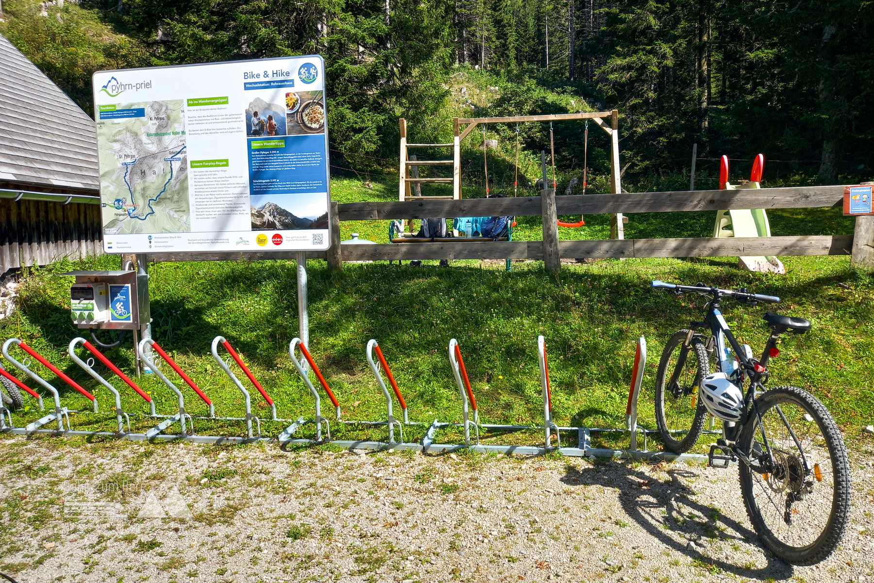 Wechselstation beim Rohrauerhaus. Foto: Martina Friesenbichler